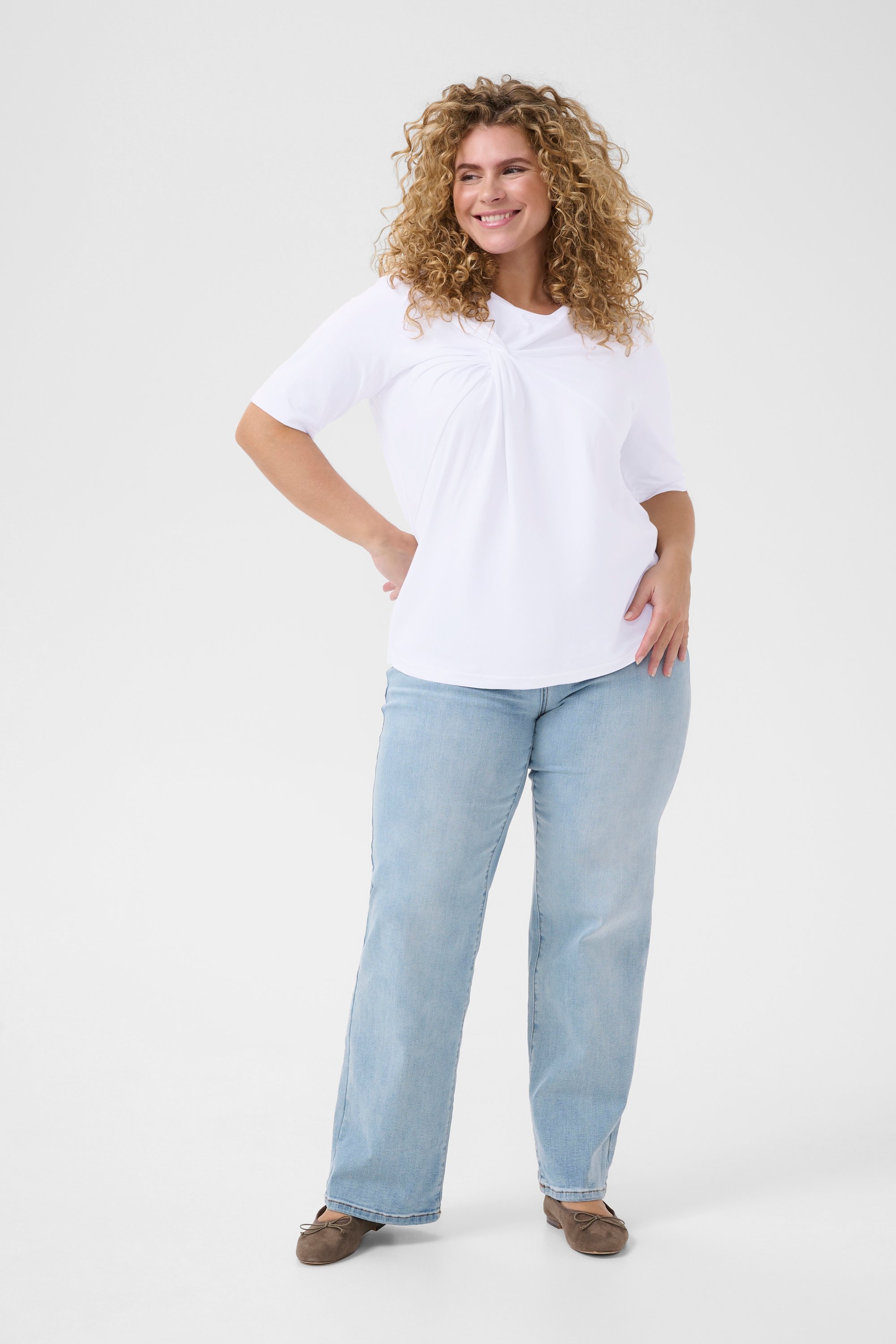 T-shirt Regular fit Optical White