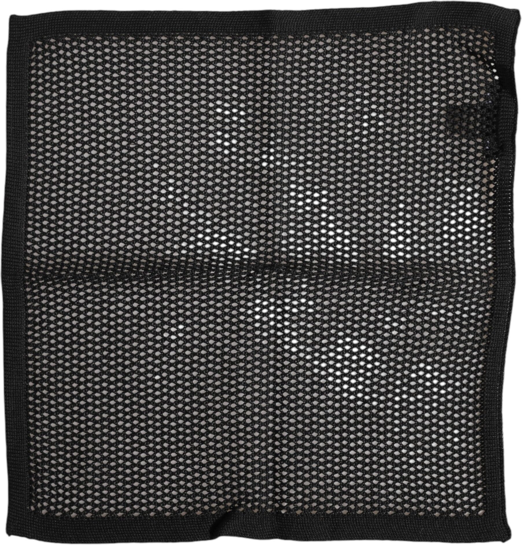 Schwarzes gemustertes Baumwoll-Quadrat-Tuch