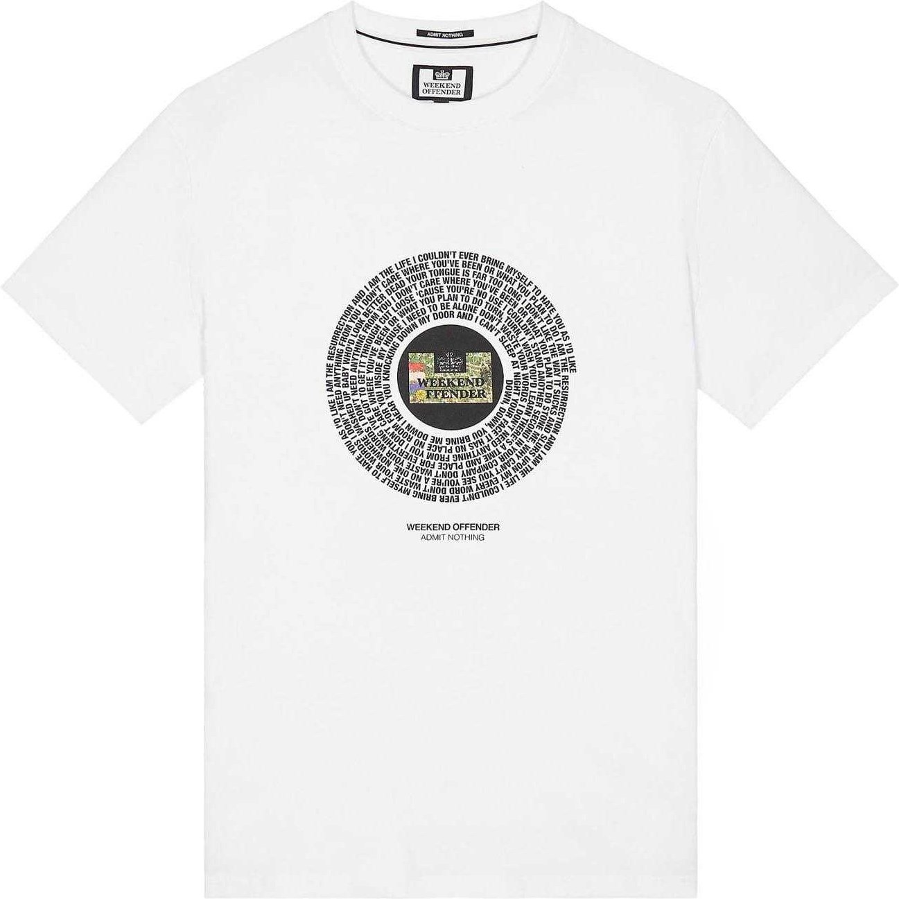 Weekend Offender - "Resurrection" T-Shirt für Herren (Weiß)