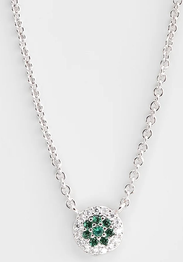 US Polo Assn Jewellery Celine Rhodium-Halskette