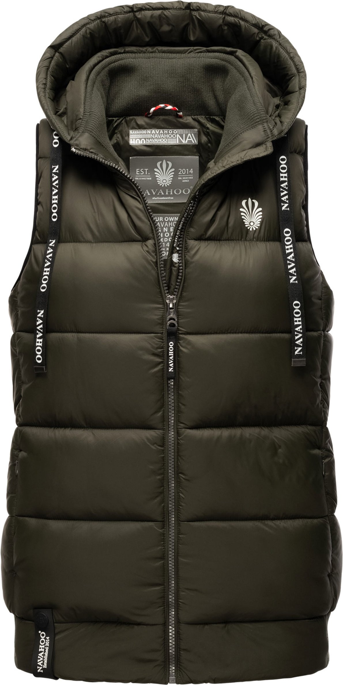 Navahoo Damen Steppweste Kassidy – Leicht & Modern mit Kapuze