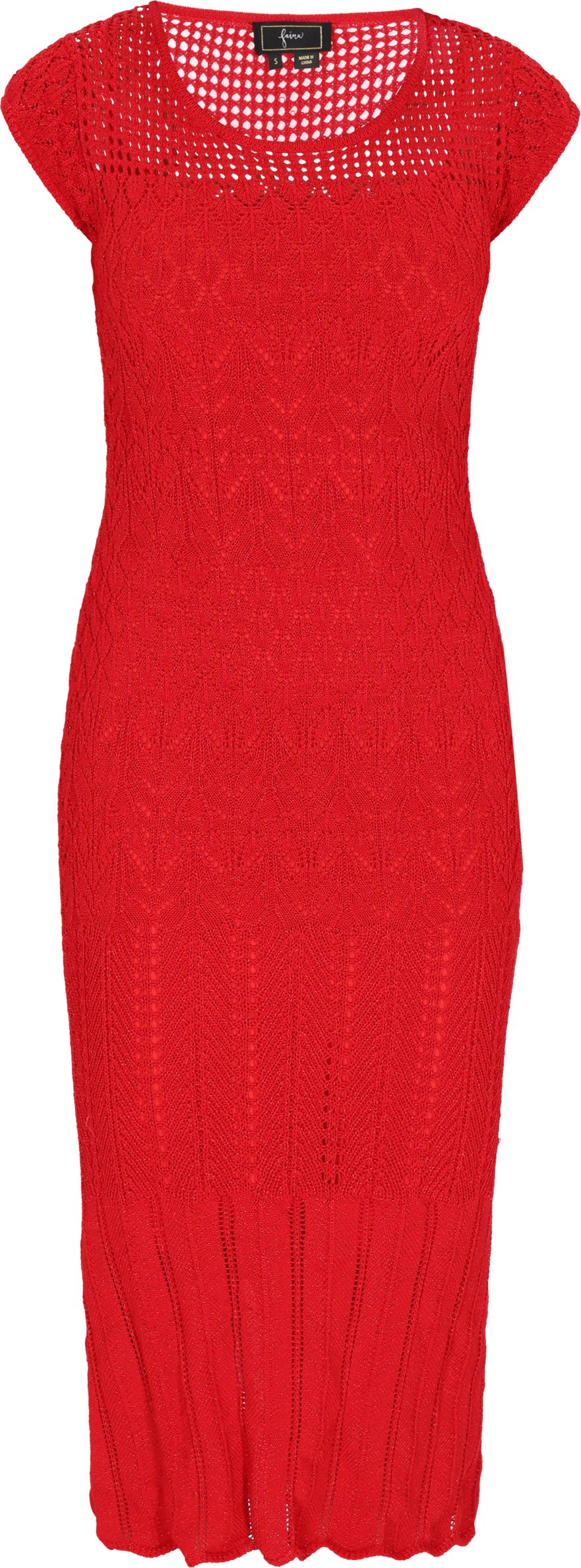 Faina Kleid Frauen Rot