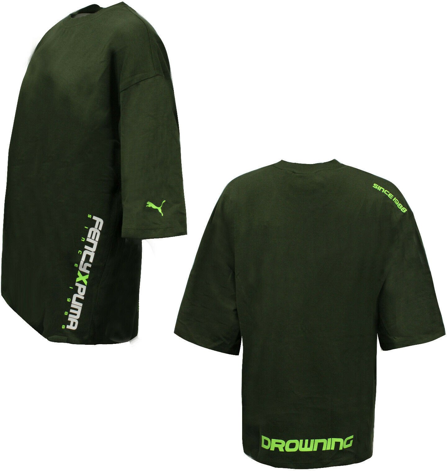 Puma x Fenty Khaki T -Shirt - Frauen