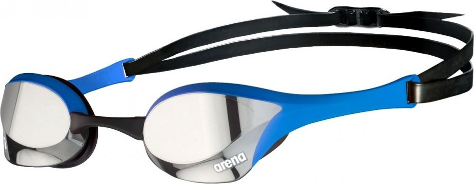 Arena - "Cobra" Schwimmbrille Spiegel (Silber/Blau)