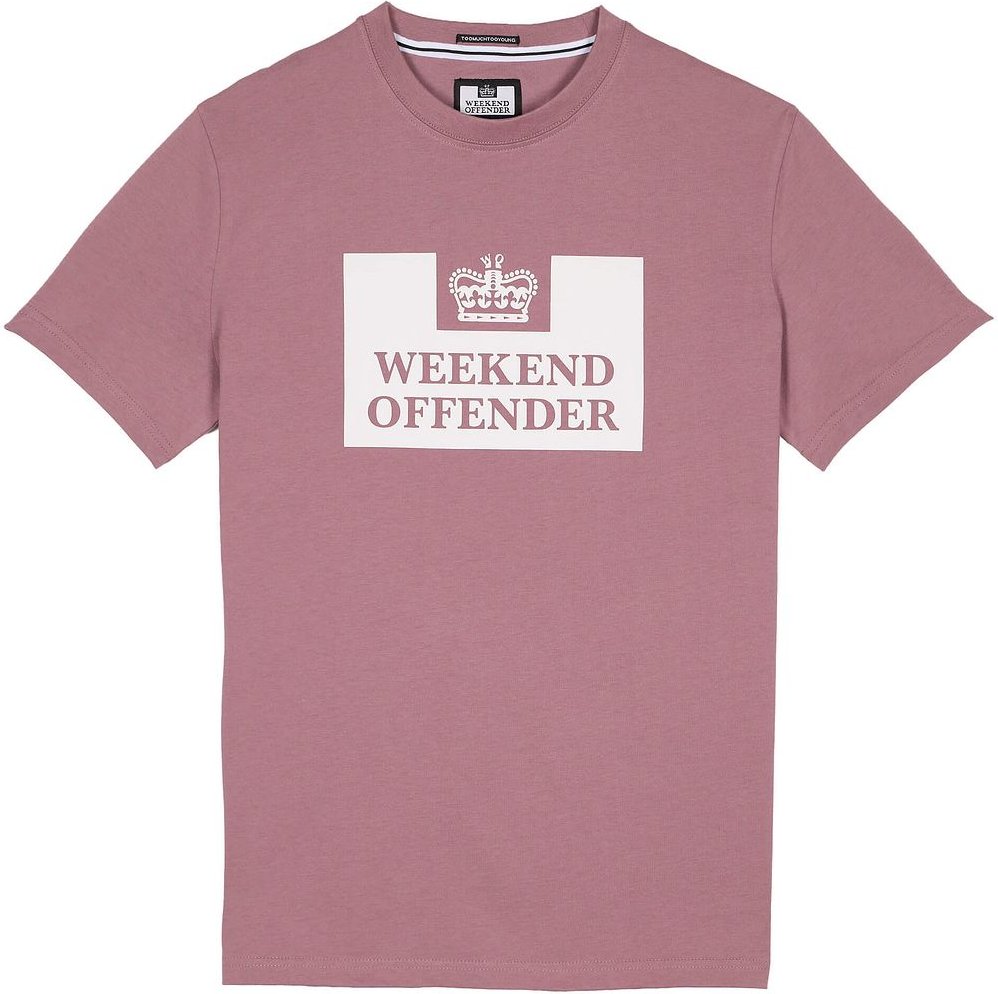 Weekend Täter Gefängnis Herren Staubrosa T-Shirt