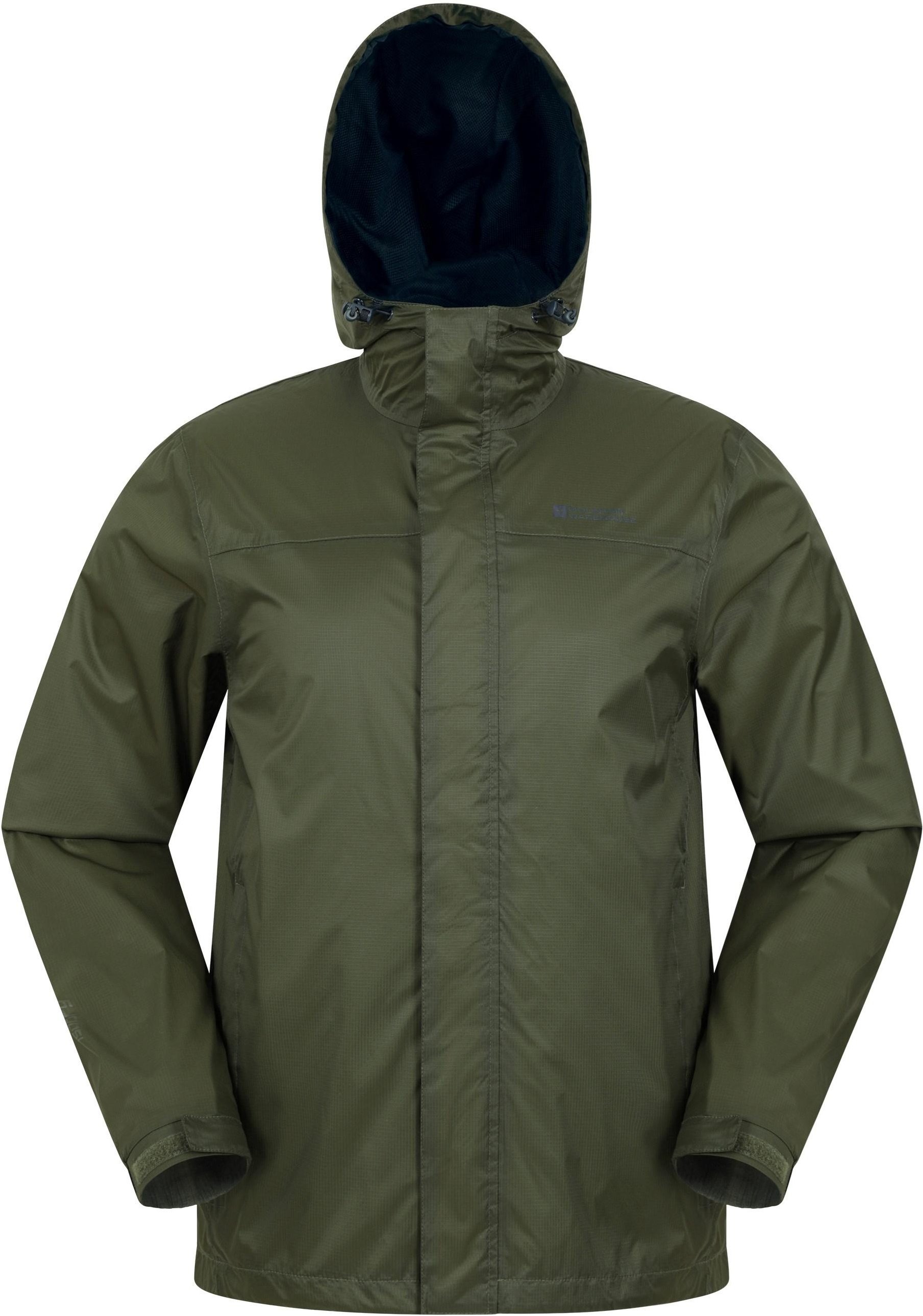 Mountain Warehouse Herren Torrent Wasserdichte Jacke (Khaki Grün)