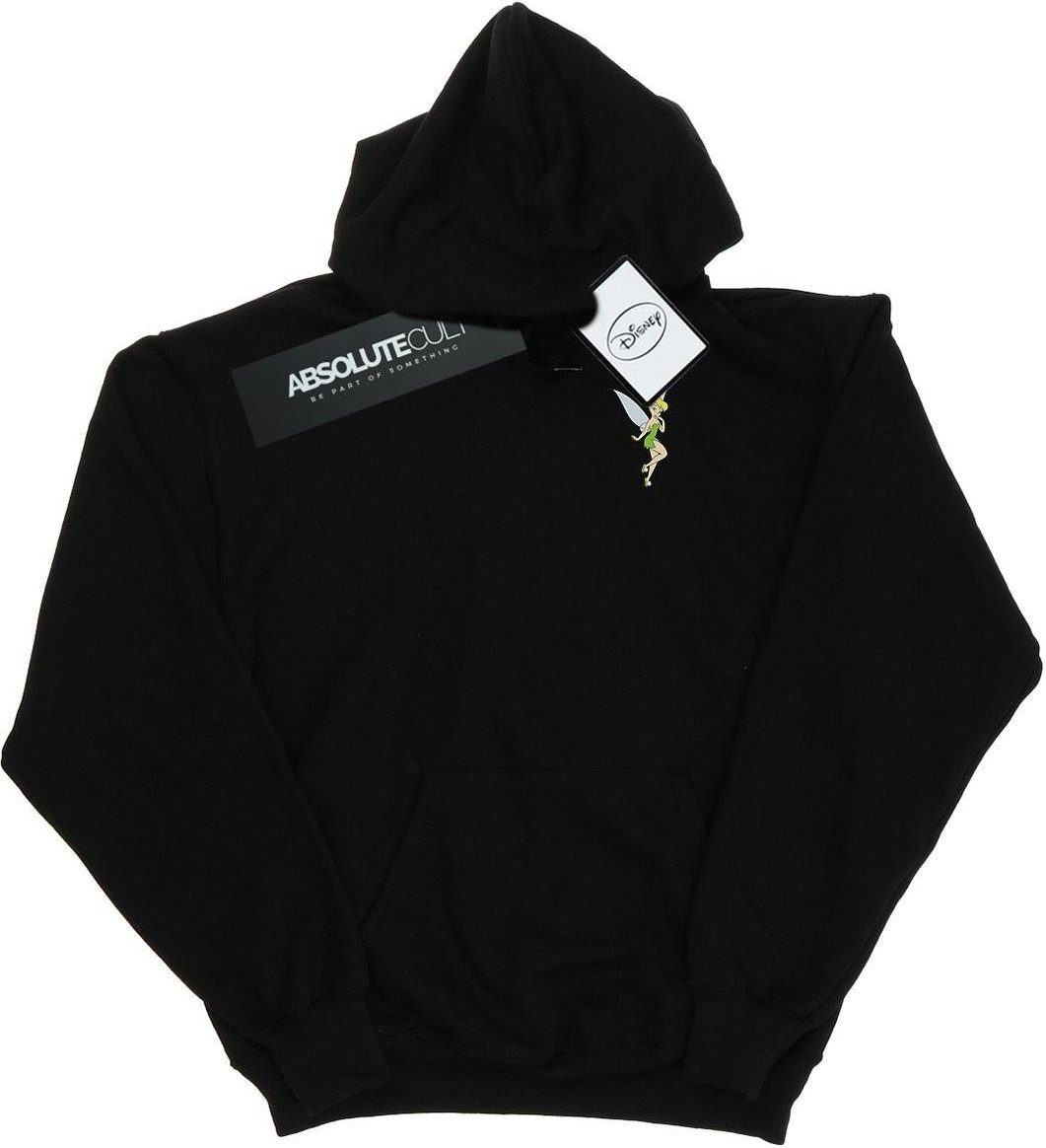 Disney - "Tinkerbell Chest" Kapuzenpullover für Herren (Schwarz)