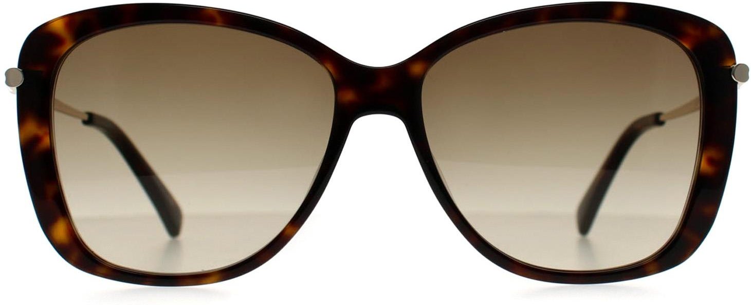 Thumbnail - Longchamp LO616S 213 havannafarbene Sonnenbrille mit Farbverlauf