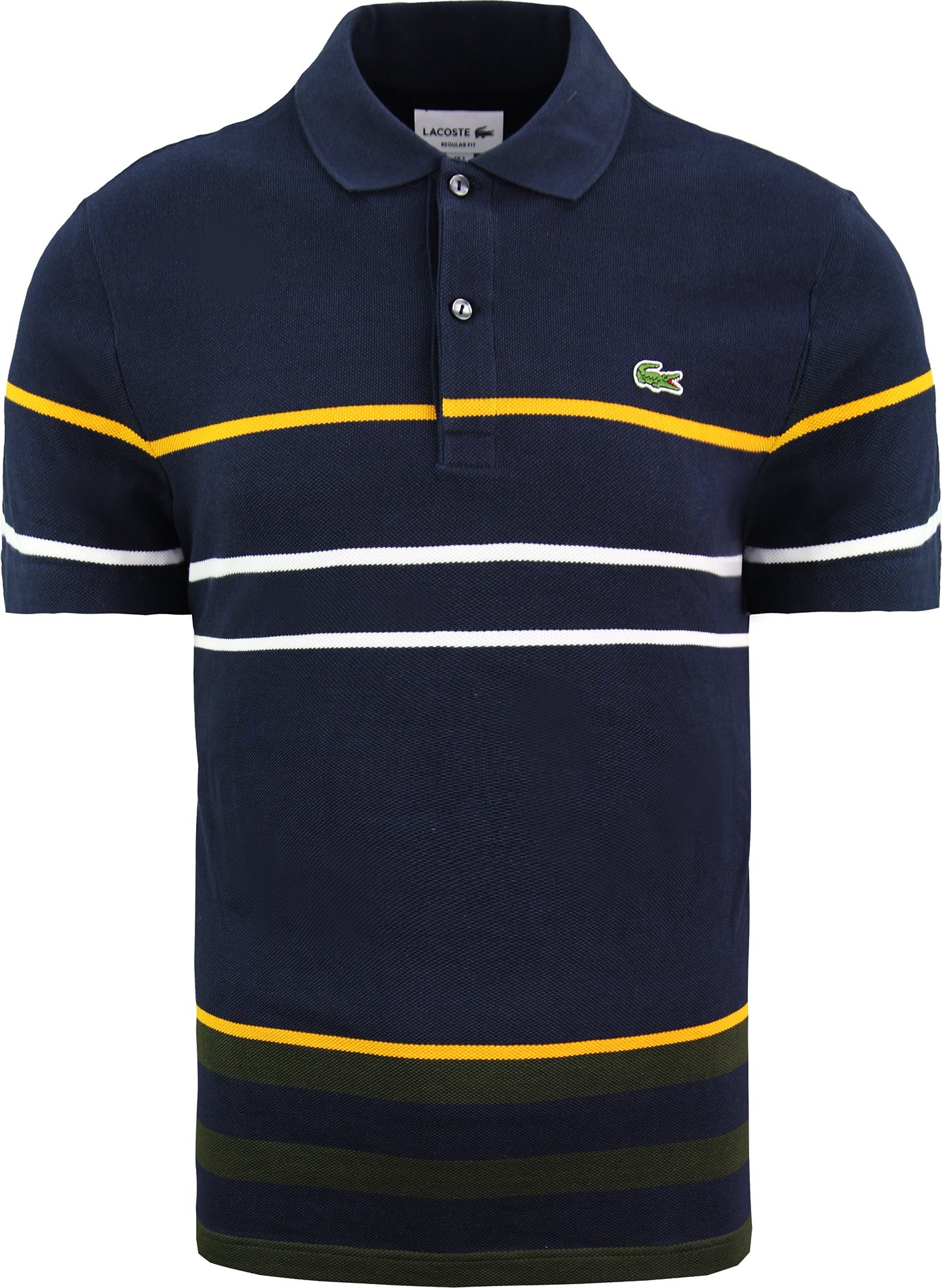Lacoste reguläre Fit Herren Navy Polo -Hemd