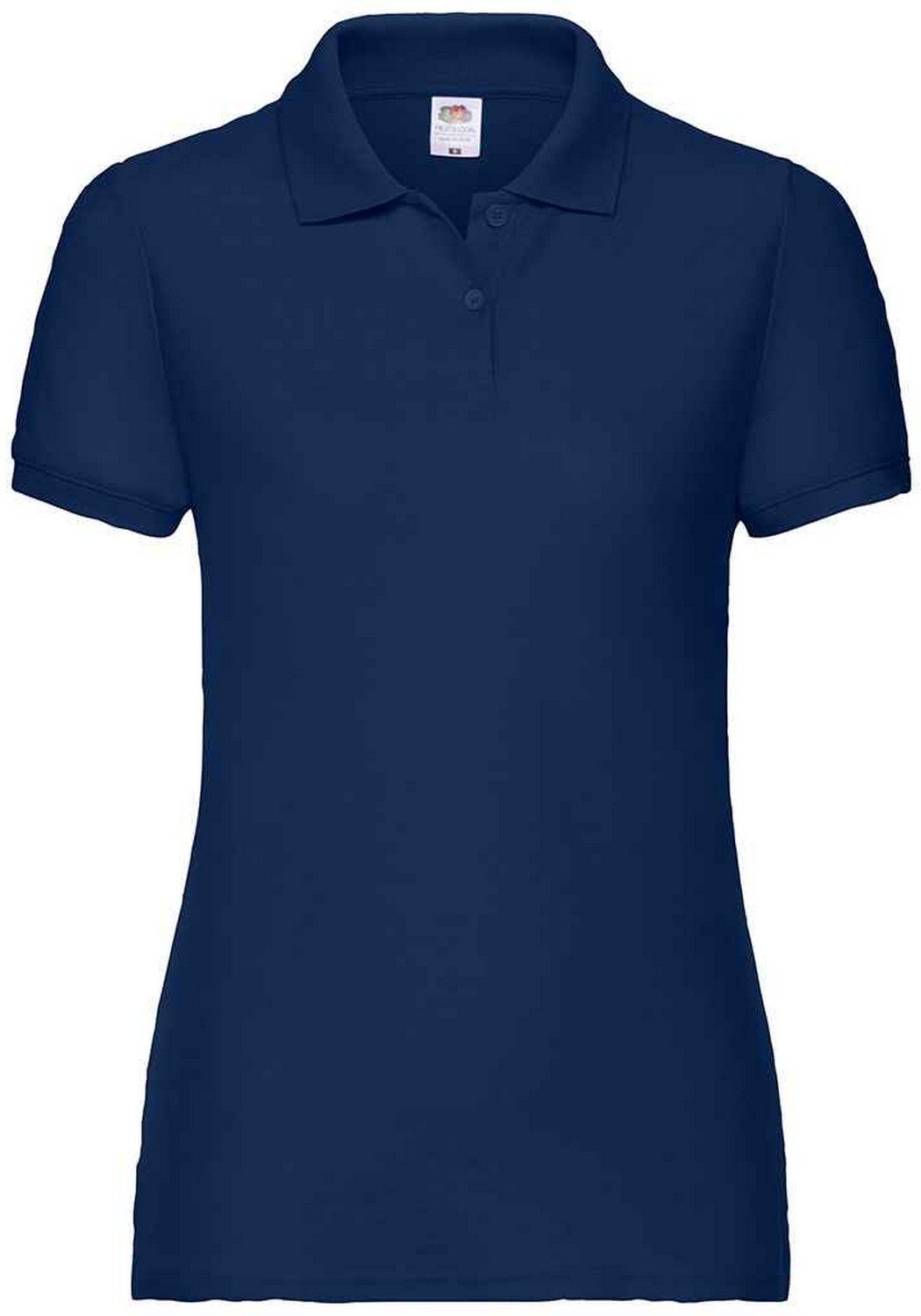 Fruit of the Loom Damen Poloshirt Lady Fit Piqué (Marineblau)