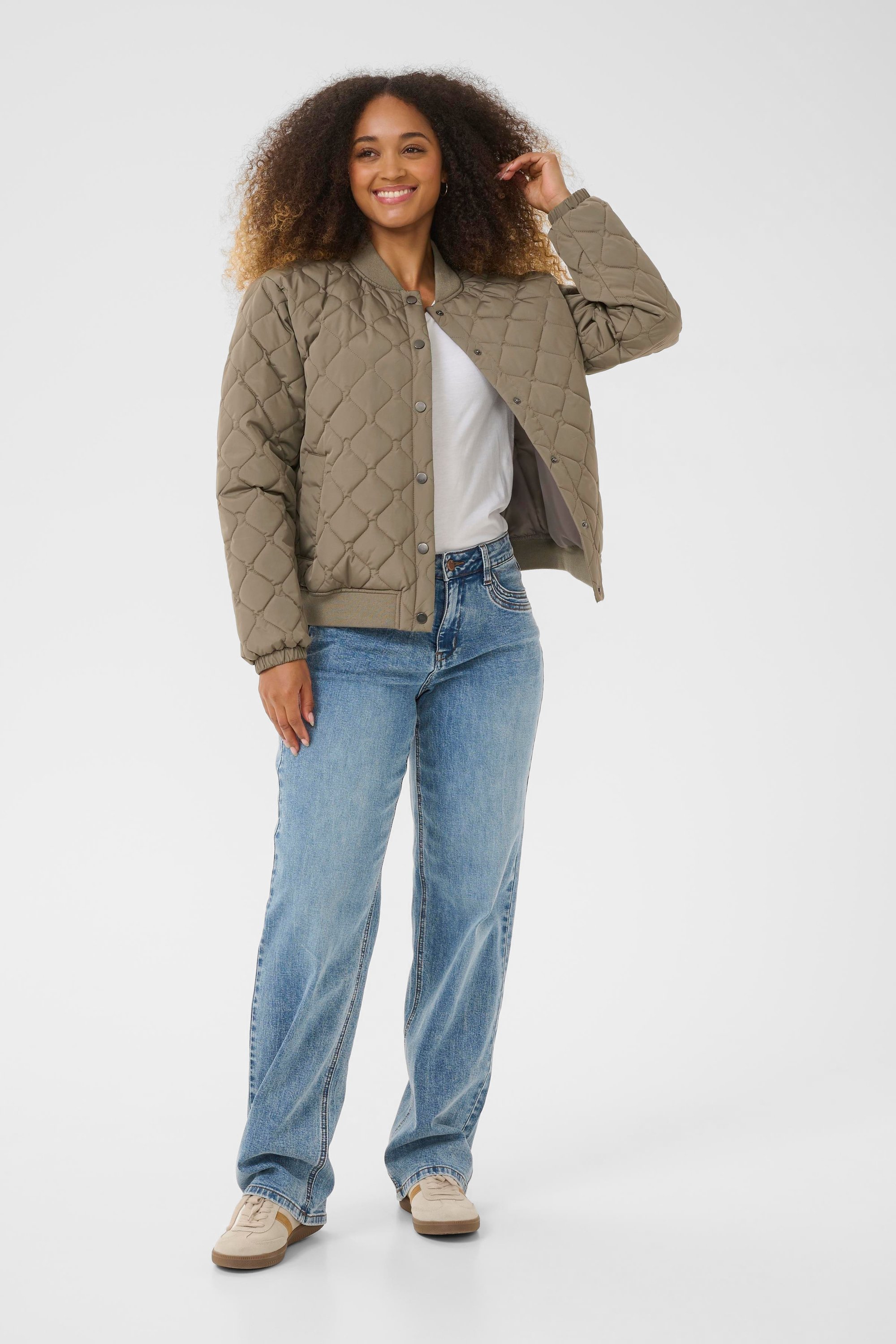 Jacke CRArwen Loose fit grey