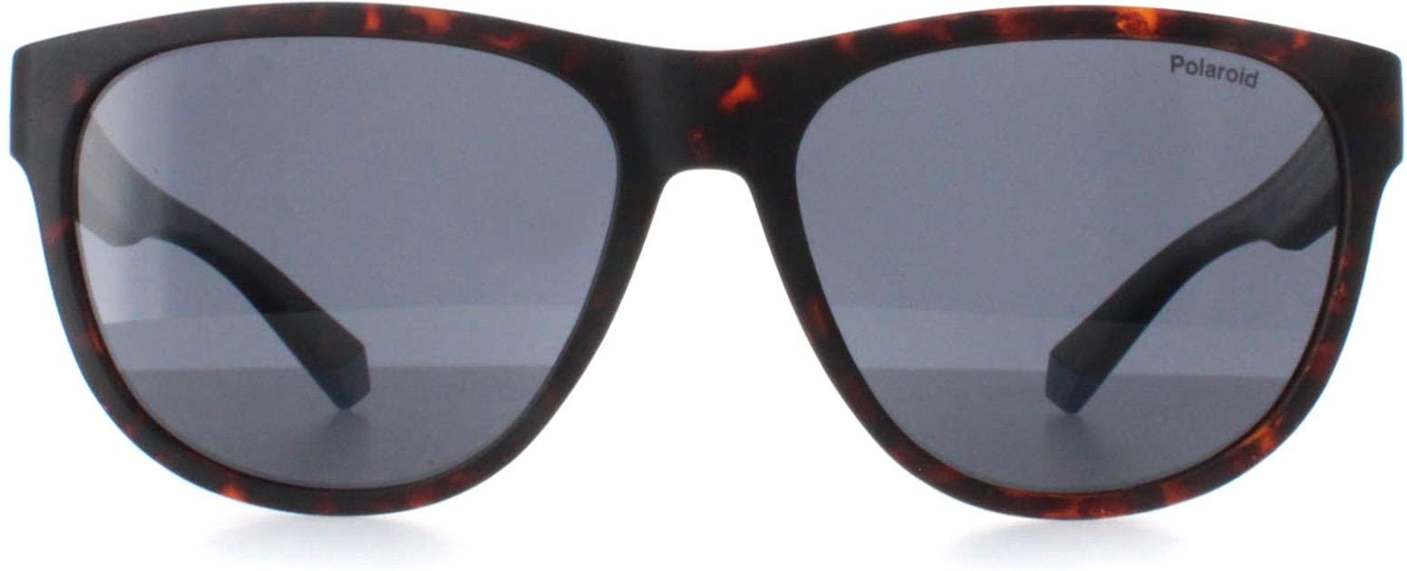 Polaroid PLD 2156/S HGC UC matte havanna blau grau polarisierte Sonnenbrille