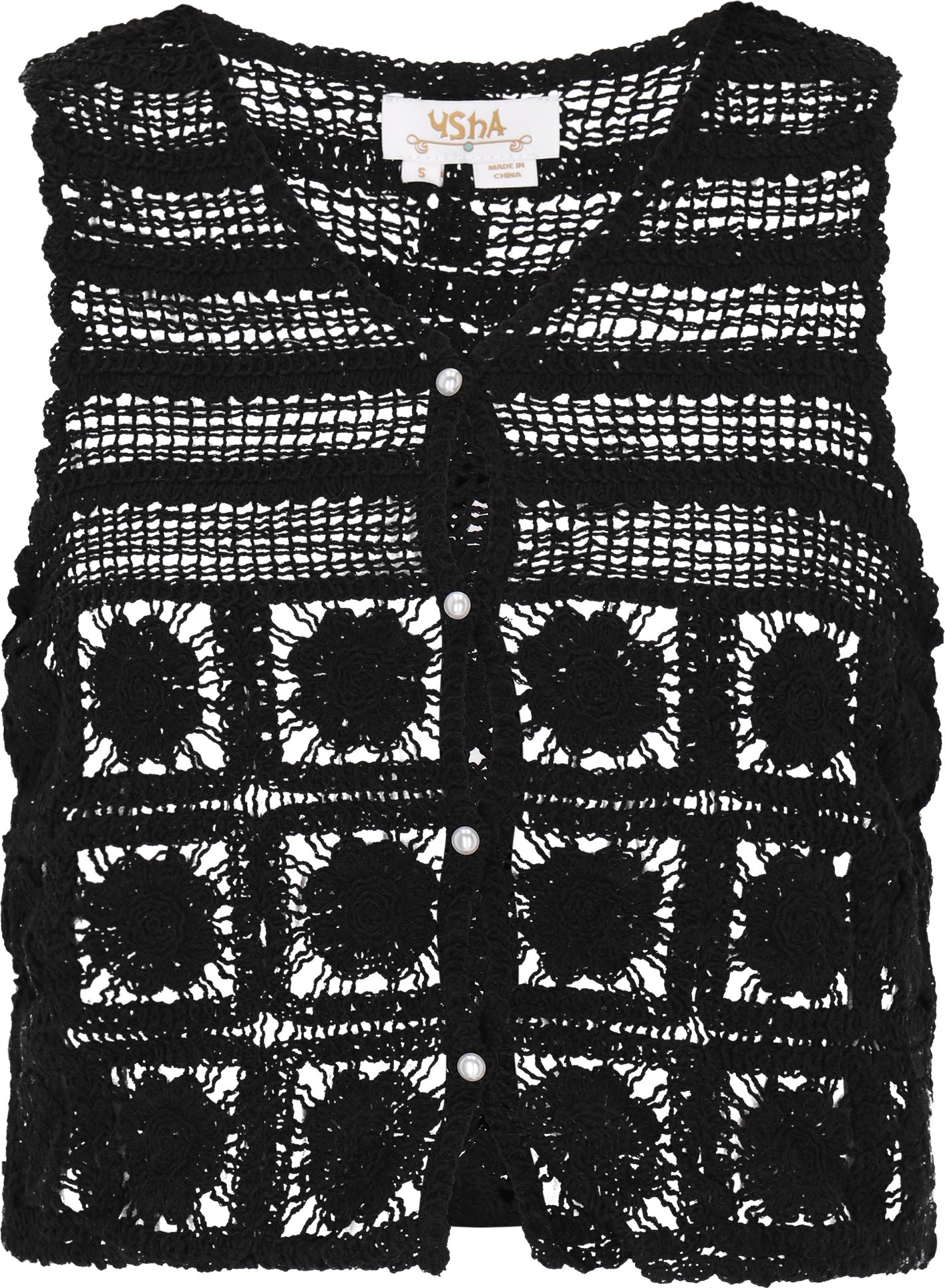 usha Weste Frauen Schwarz