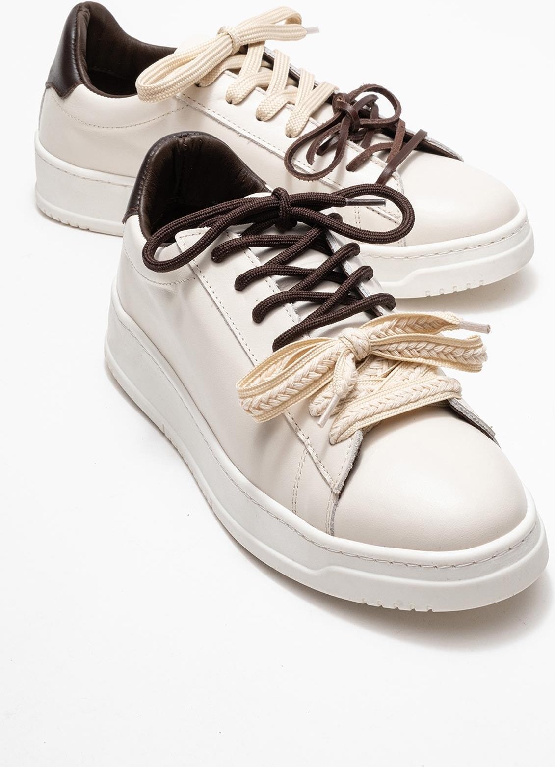 Warron Leather Turnschuhe Women