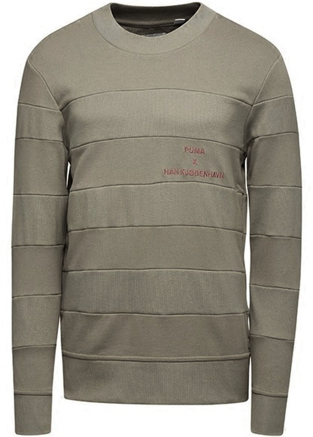 Puma Han Kjã¸benhavn Sweatshirt Herren Crew Neck Jumper Khaki 574018 68