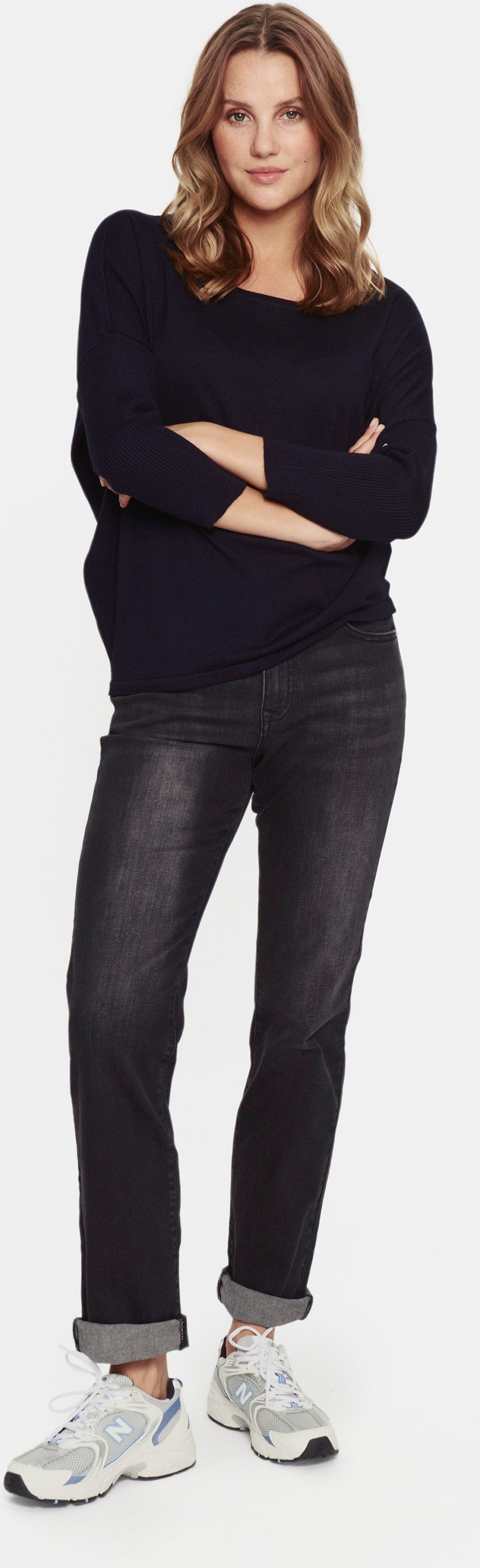 Strickpullover Casual fit dark blue