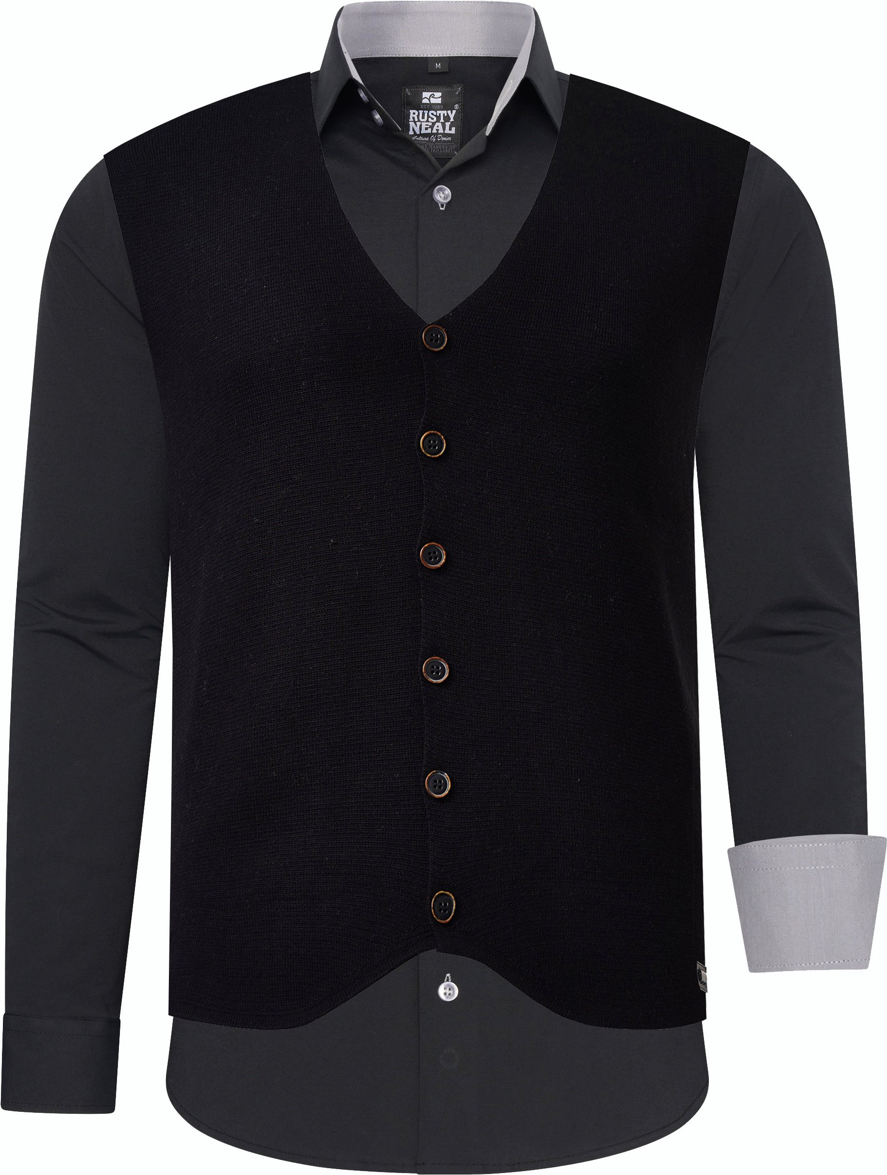 Hemd mit Weste 2er Set