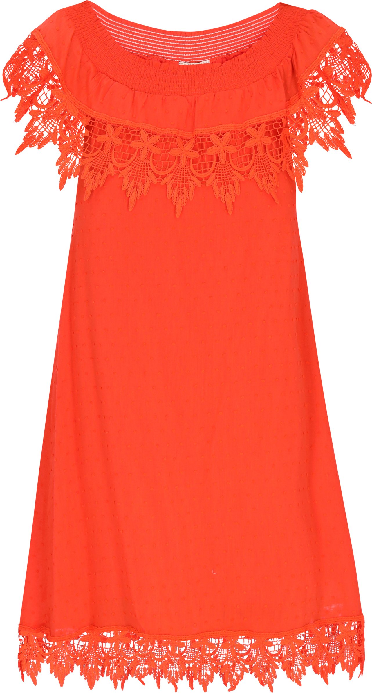 IZIA Kleid Frauen orange