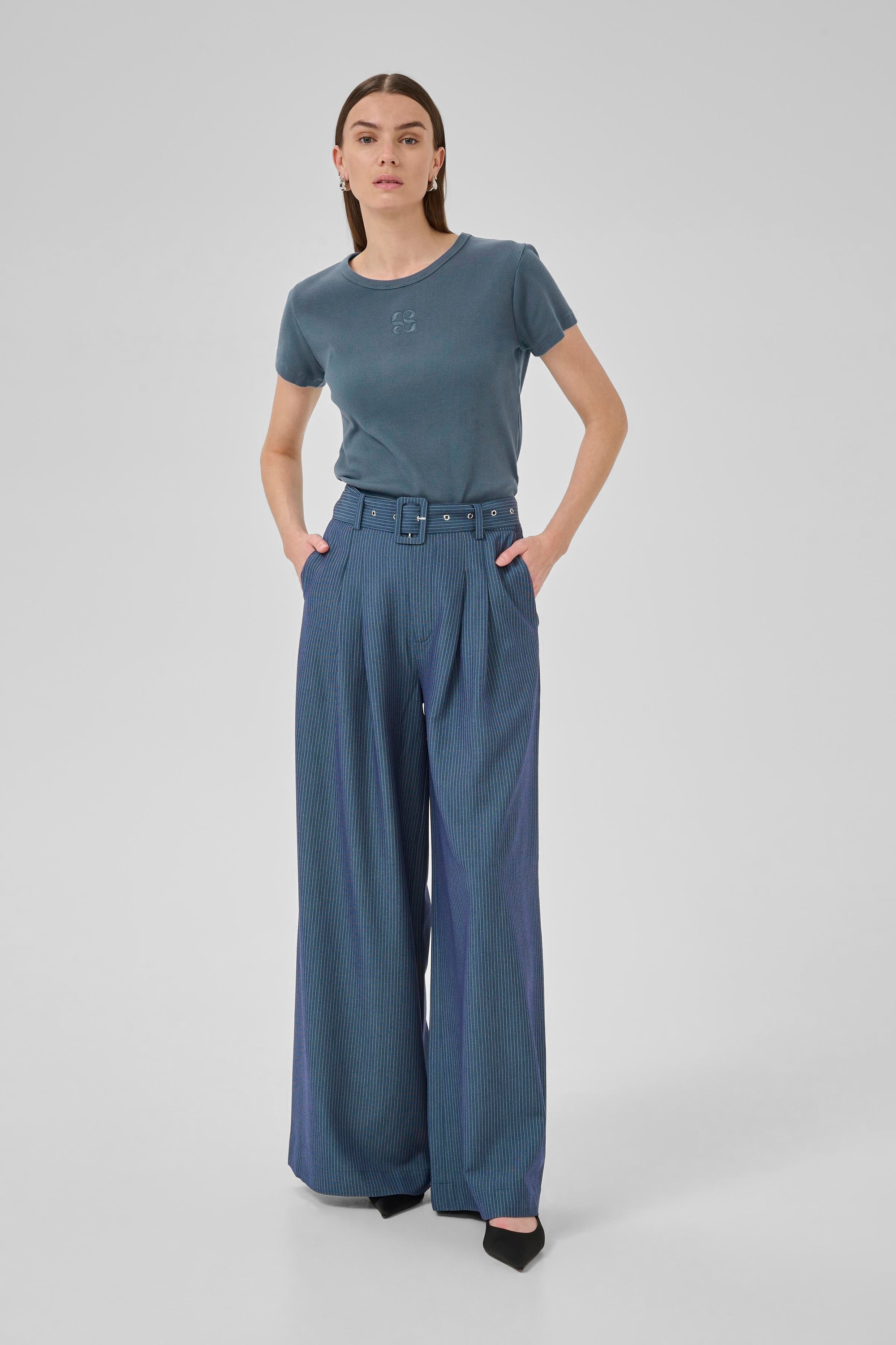 T-shirt 09 Casual fit blue