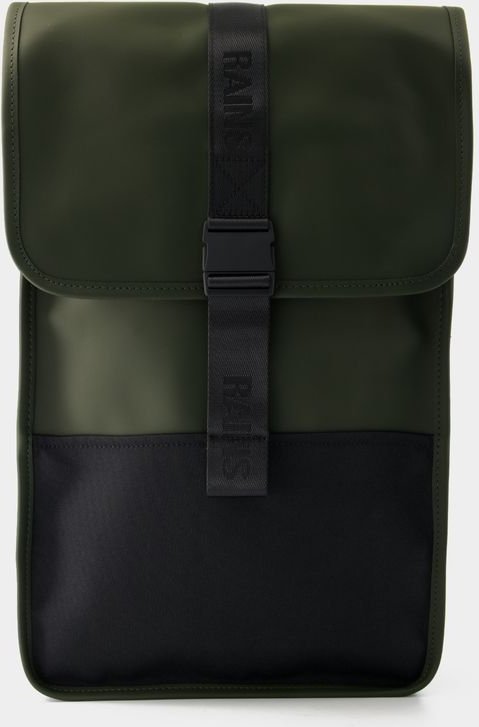 Trail Rucksack - Rains - Synthetik - Grün