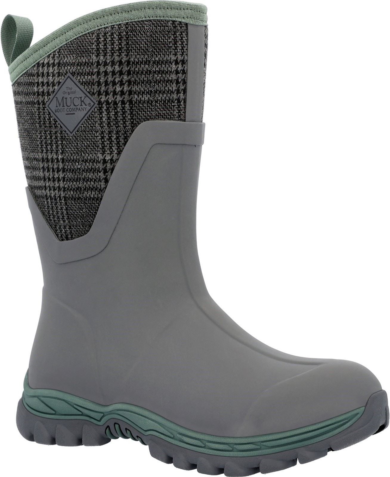 Muck Boots Arctic Sport II Neopren Grau/Plaid Gummistiefel