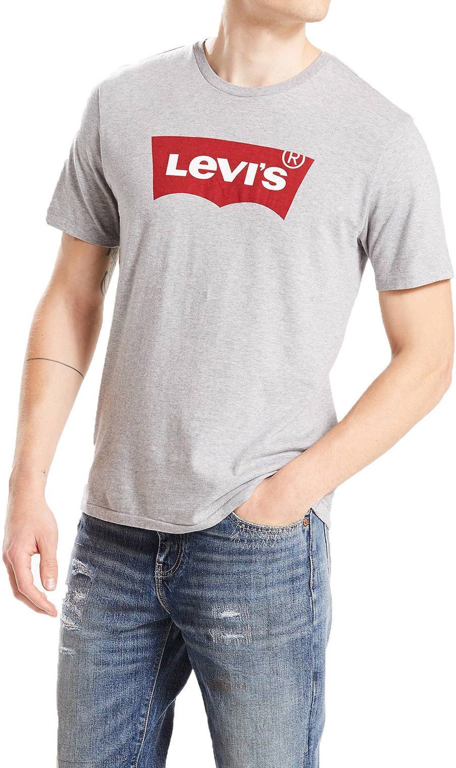 Thumbnail - Levi's Herren T-Shirt in Grau