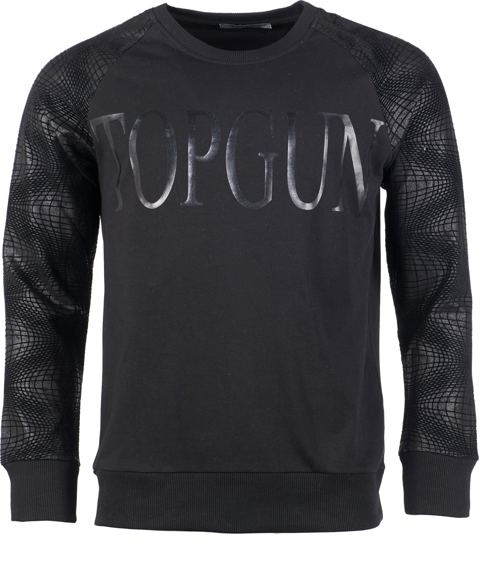Top Gun Sweatshirt Black Swarn TG20192020