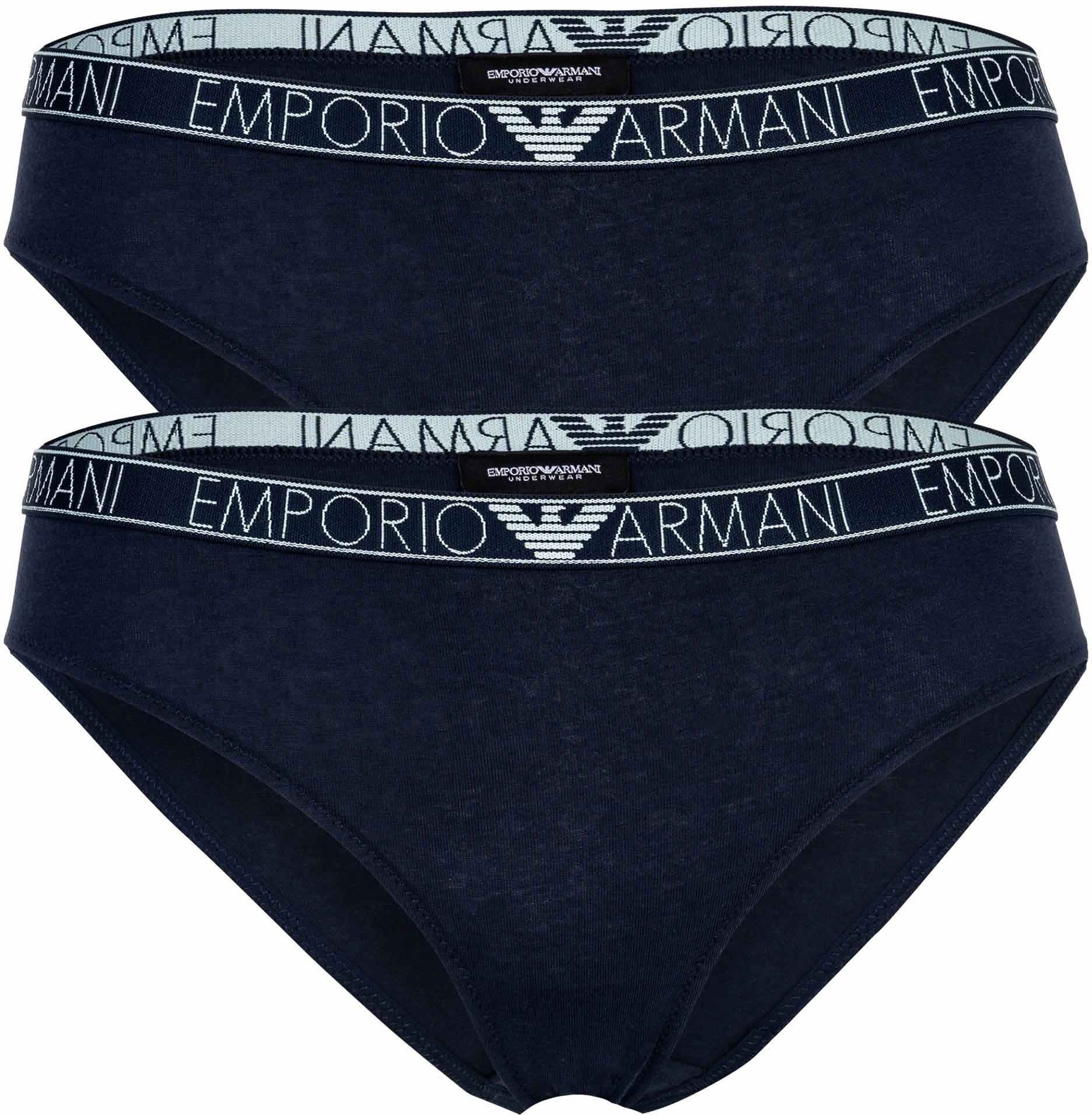 Emporio Armani Essential Studs Logo Bi-Pack Slip