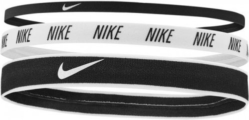 Nike - Stirnband Set für Herren/Damen Unisex (3er-Pack) (Schwarz/Weiß)