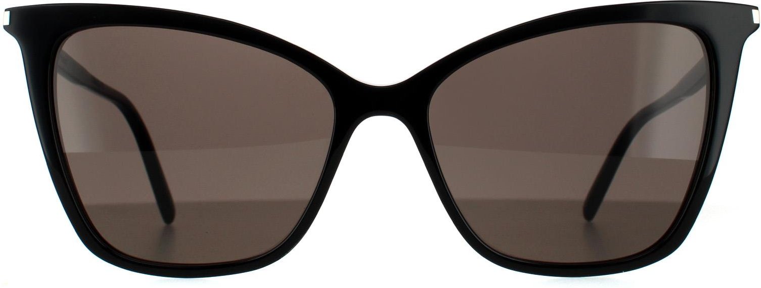 Saint Laurent Cat Eye Damen Schwarz Grau Sonnenbrille