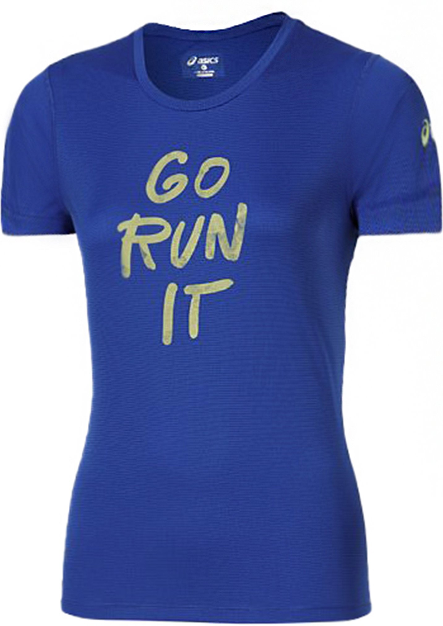 Asics Motion Dry Womens Blue Top