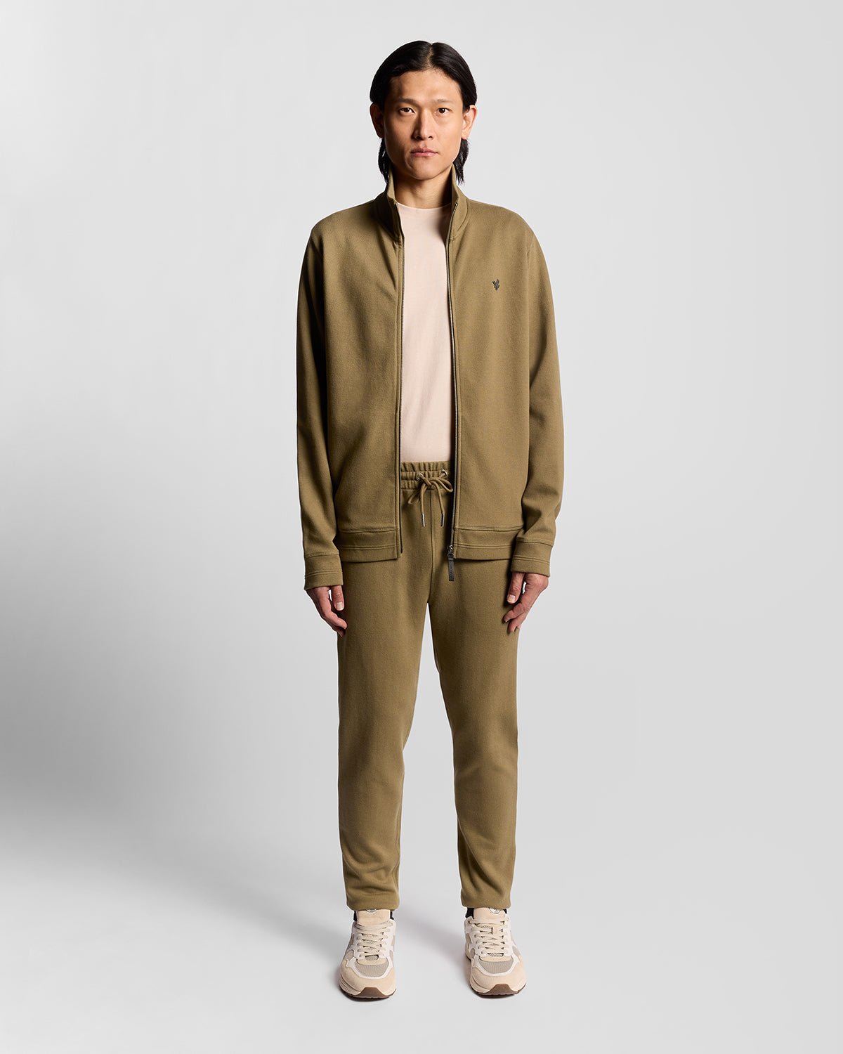 Lyle & Scott Diagonal Weave Jogginghose - Grün