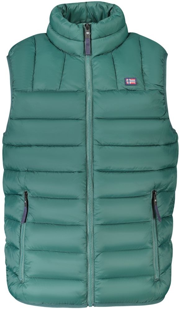 Gepolsterte Weste mit Reißverschluss