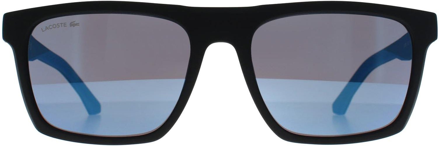 Lacoste Rectangle Mens Matte Schwarz Blau L957S