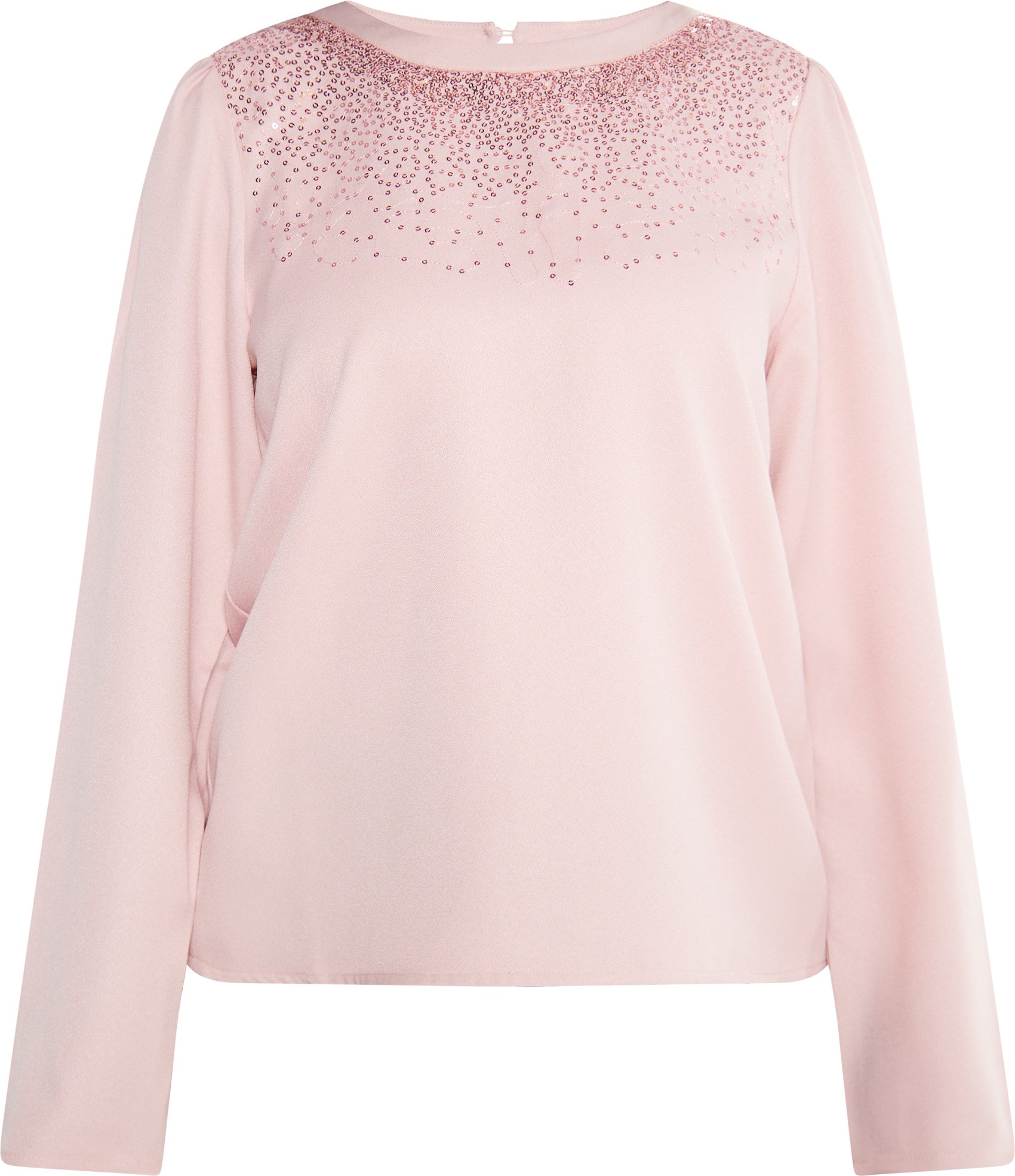 usha Bluse Damen Rosa Champagner