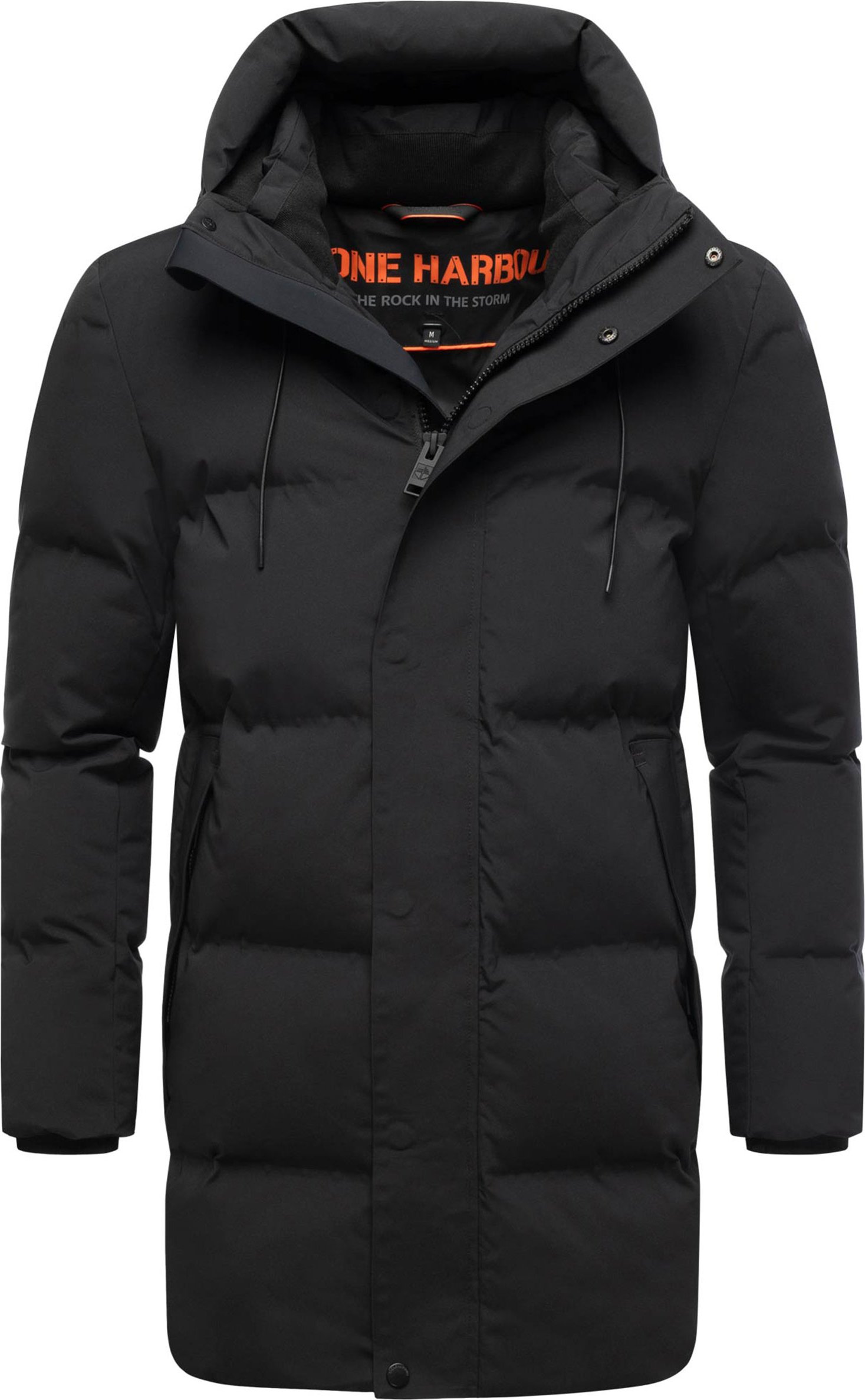 Stone Harbour Herren Winterjacke Darianoo mit Downfree-Steppung & Magnetverschluss