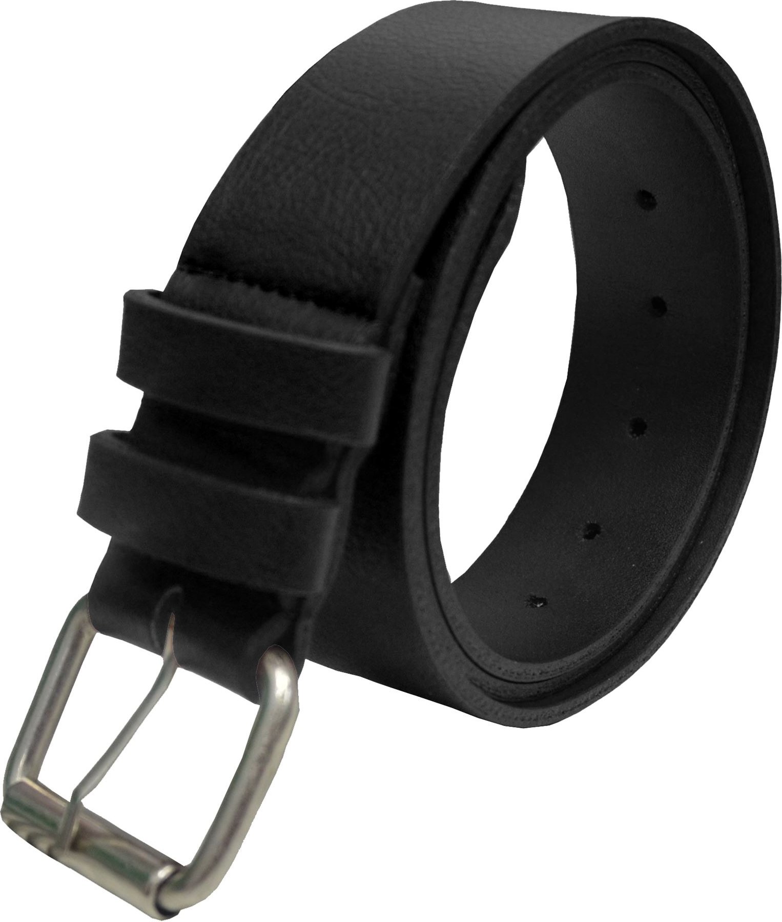 Kruze Herren Schwarzer Ledergürtel