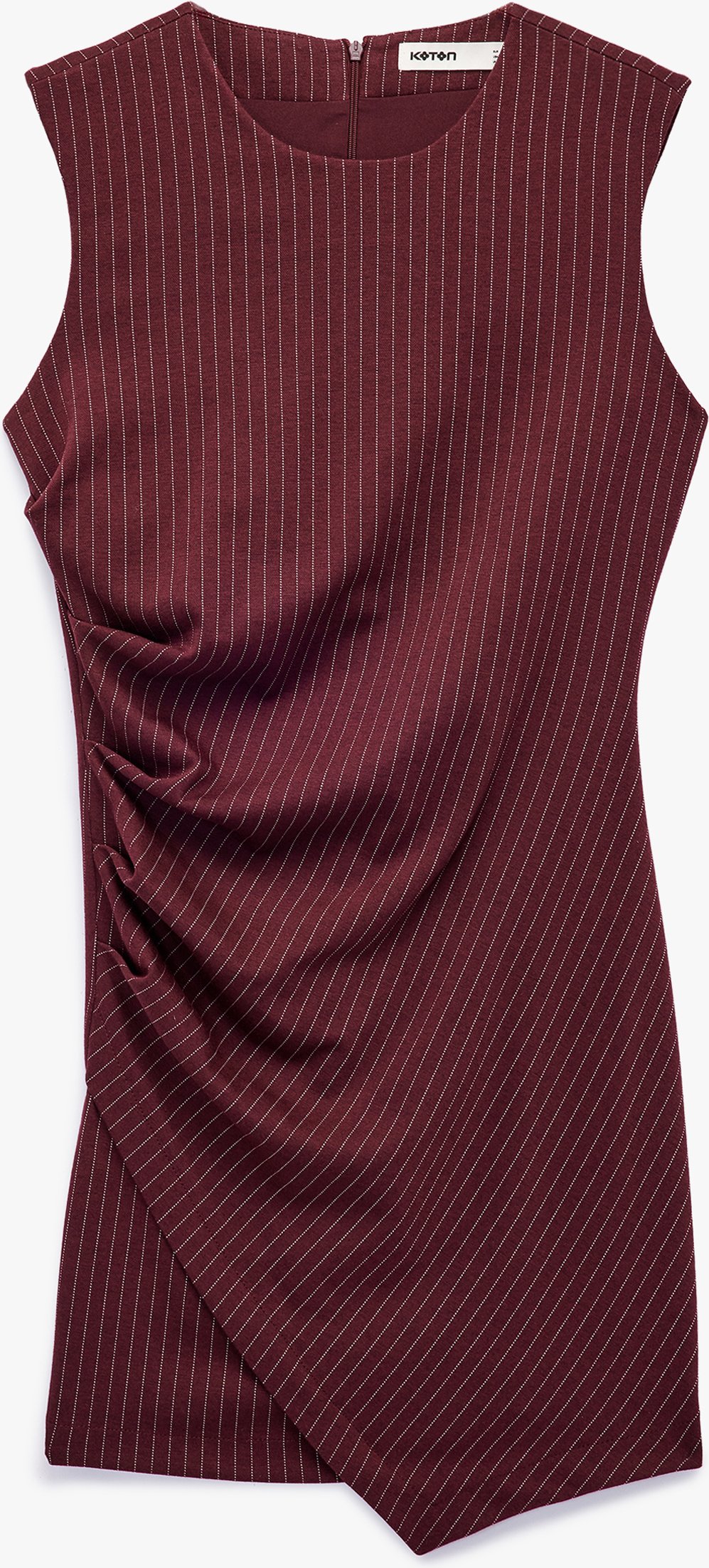 Koton KLEIDER Ärmelloses gestreiftes Minikleid