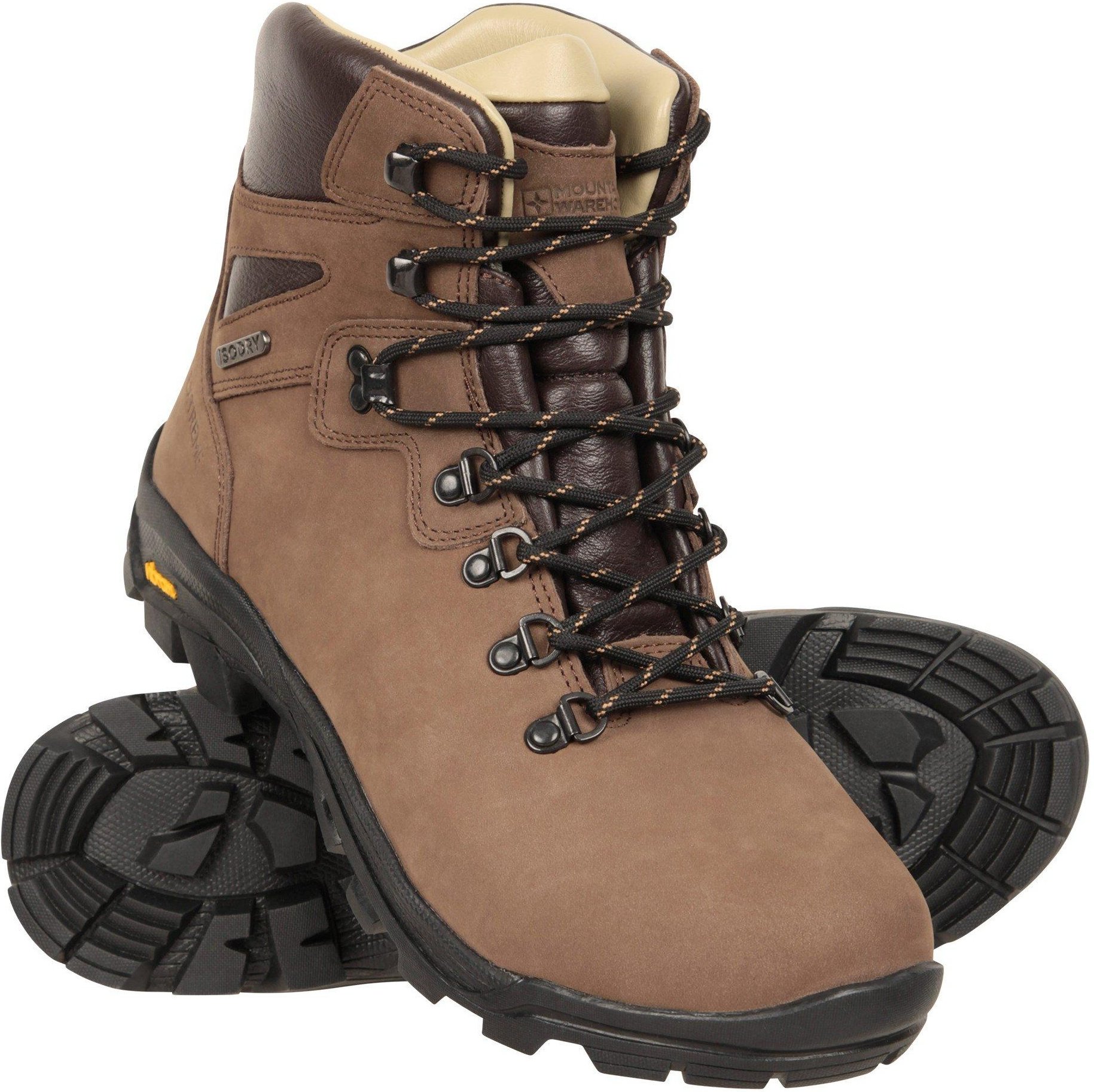 Mountain Warehouse - Damen Wanderstiefel "Odyssey Extreme", Nubukleder (Hellbraun)