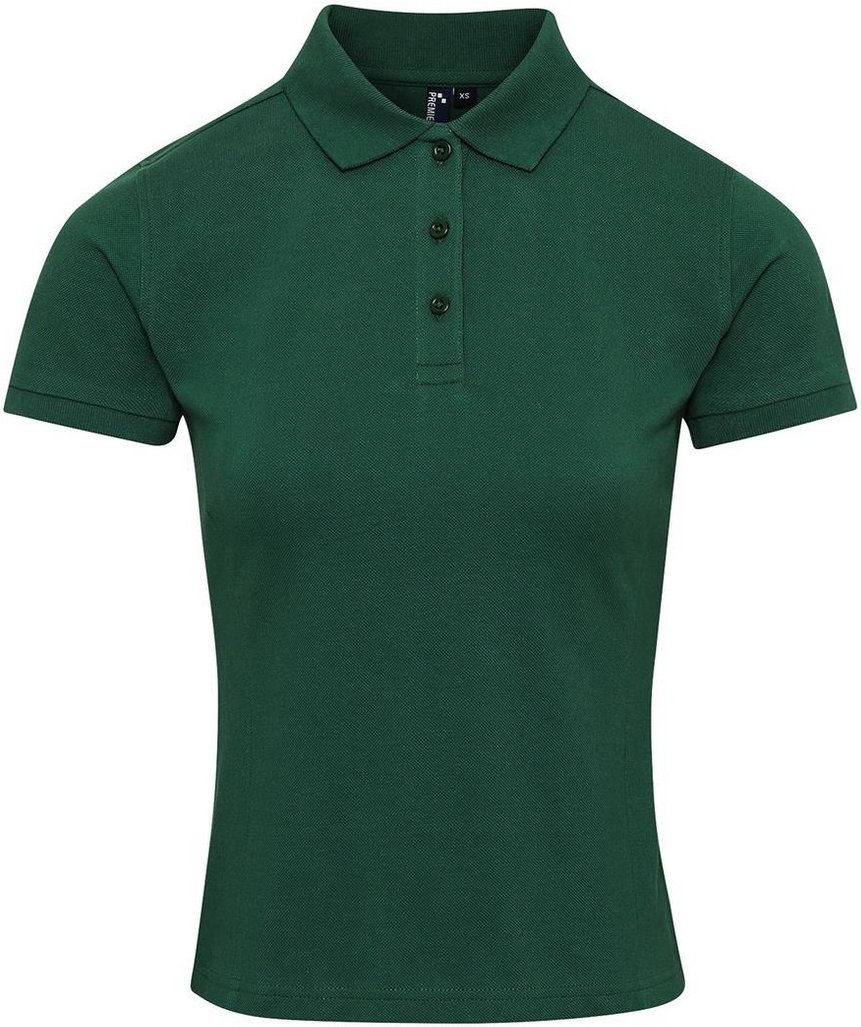 Premier - Poloshirt für Damen (Flaschengrün)