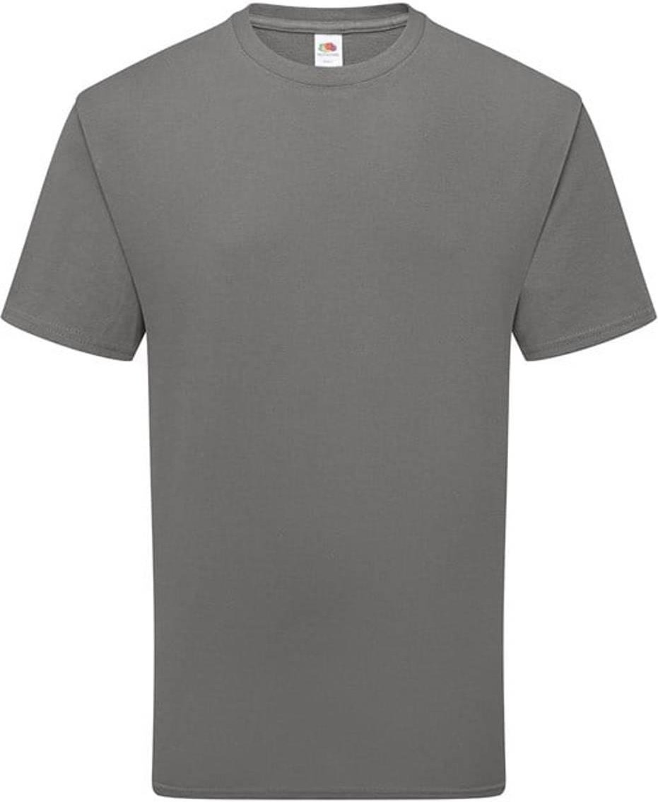 Fruit of the Loom - T-Shirt für Herren/Damen Unisex (Hellgrau)