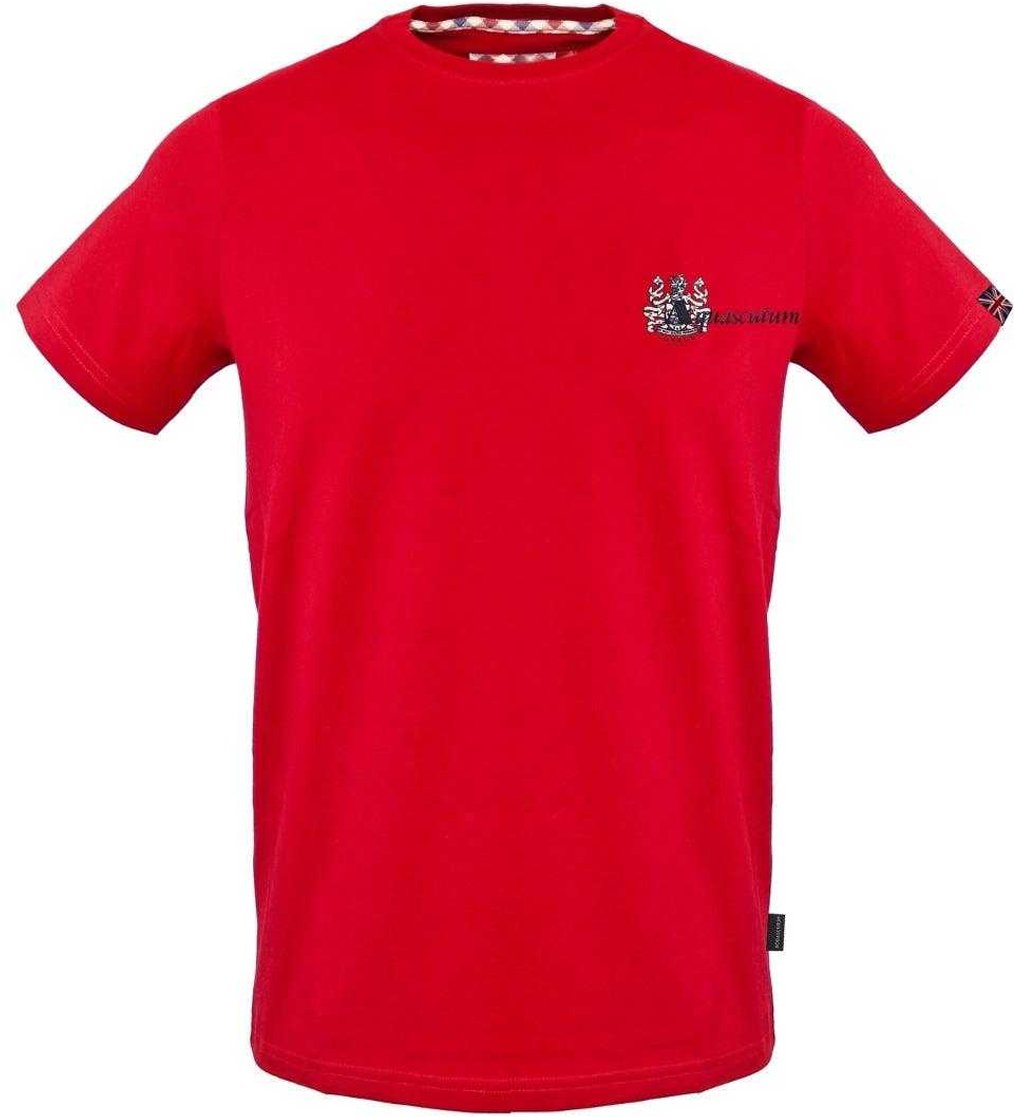 Aquascutum - "Aldis" T-Shirt für Herren (Rot)