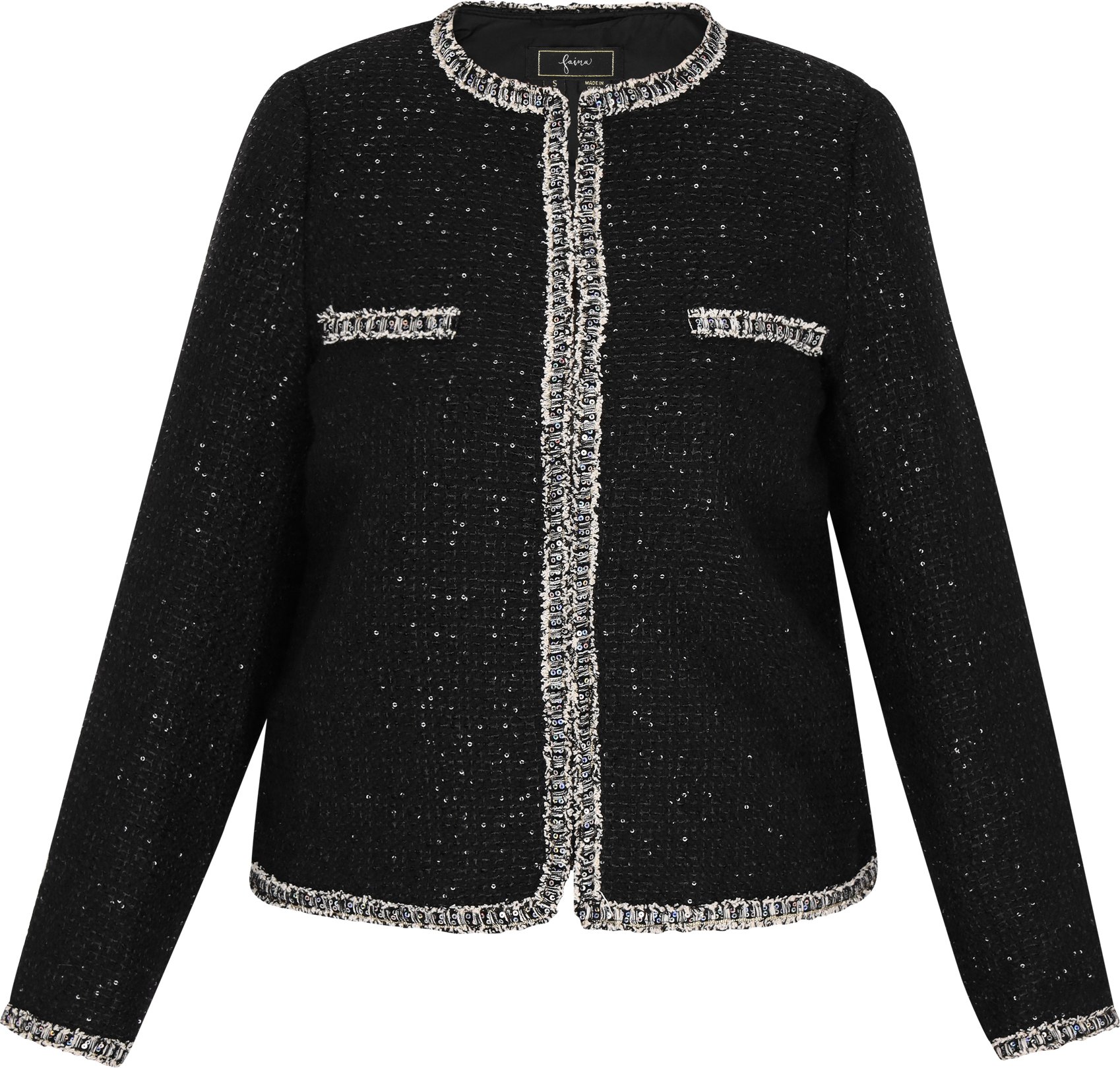 Faina Jacke Frauen Schwarz