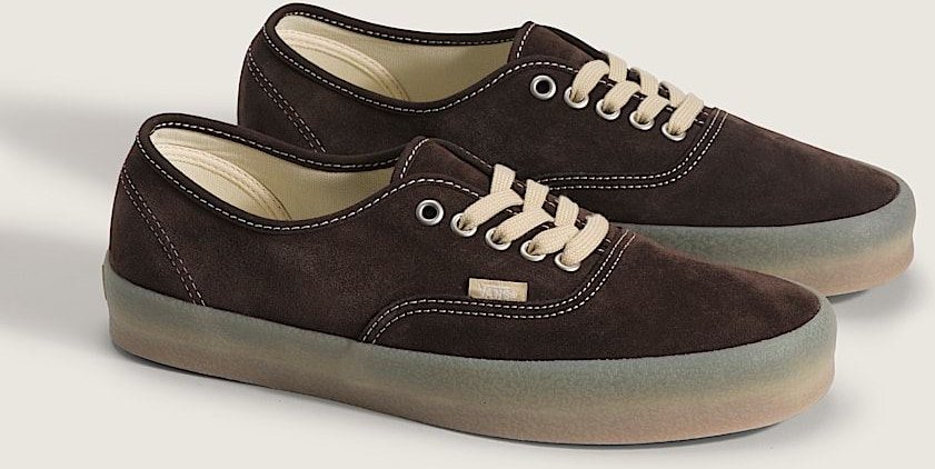 Vans Authentic Crepe Wildleder Herren Braune Sneaker