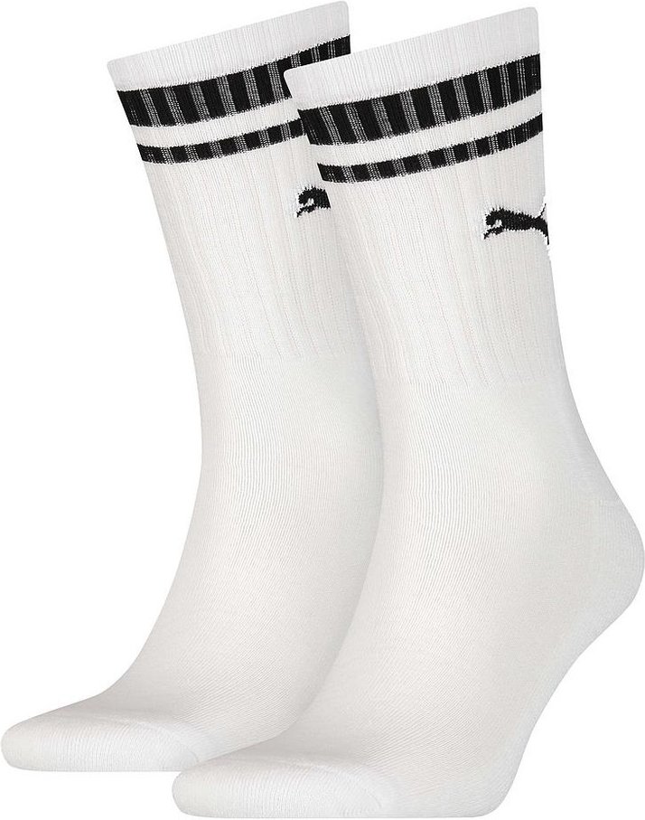 Puma - Chaussettes HERITAGE - Adulte (Blanc / Noir)