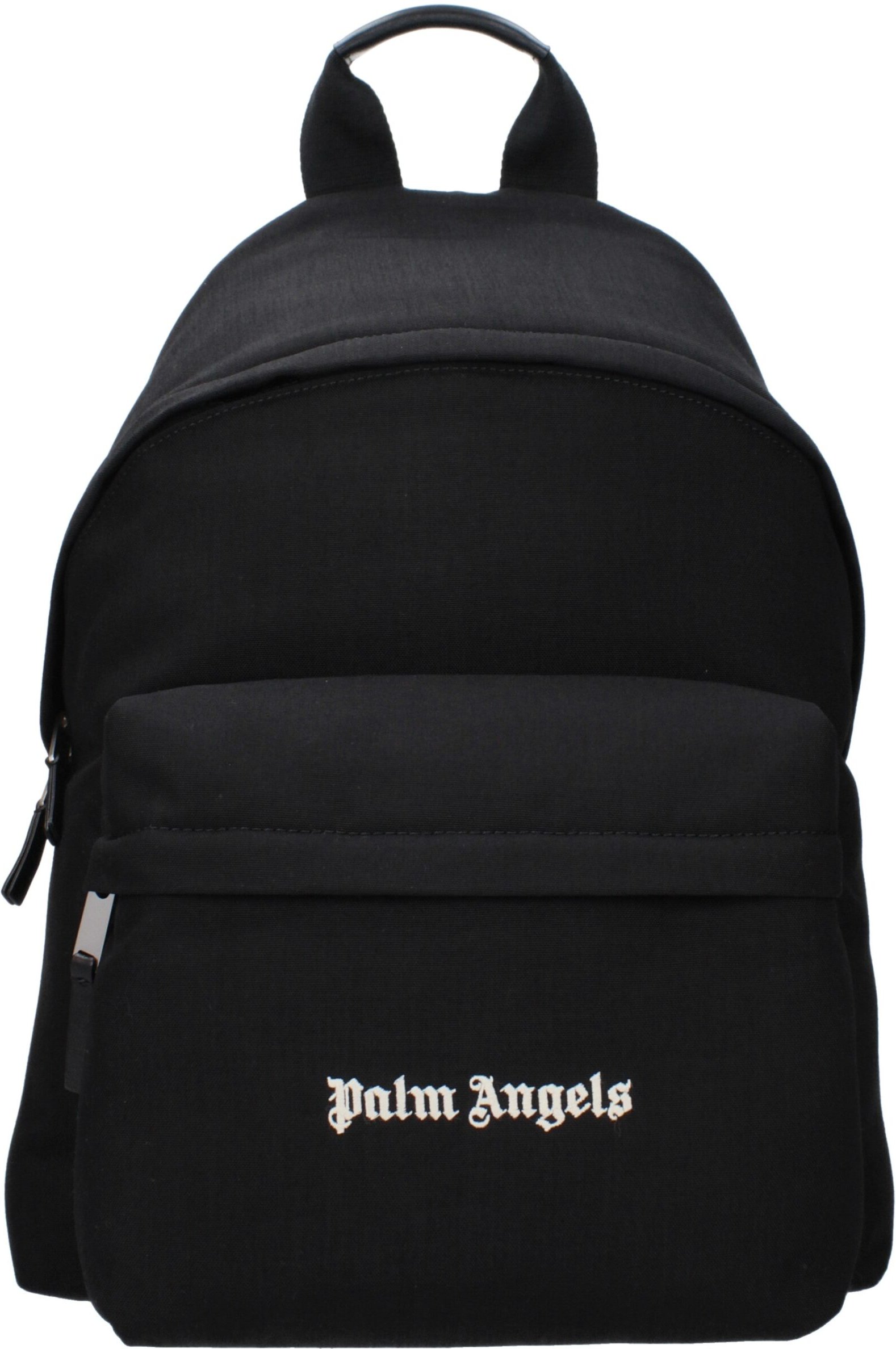 Schwarzer Stoffrucksack