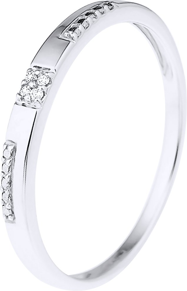 DIADEMA - Ring - Diamanten - Weißgold