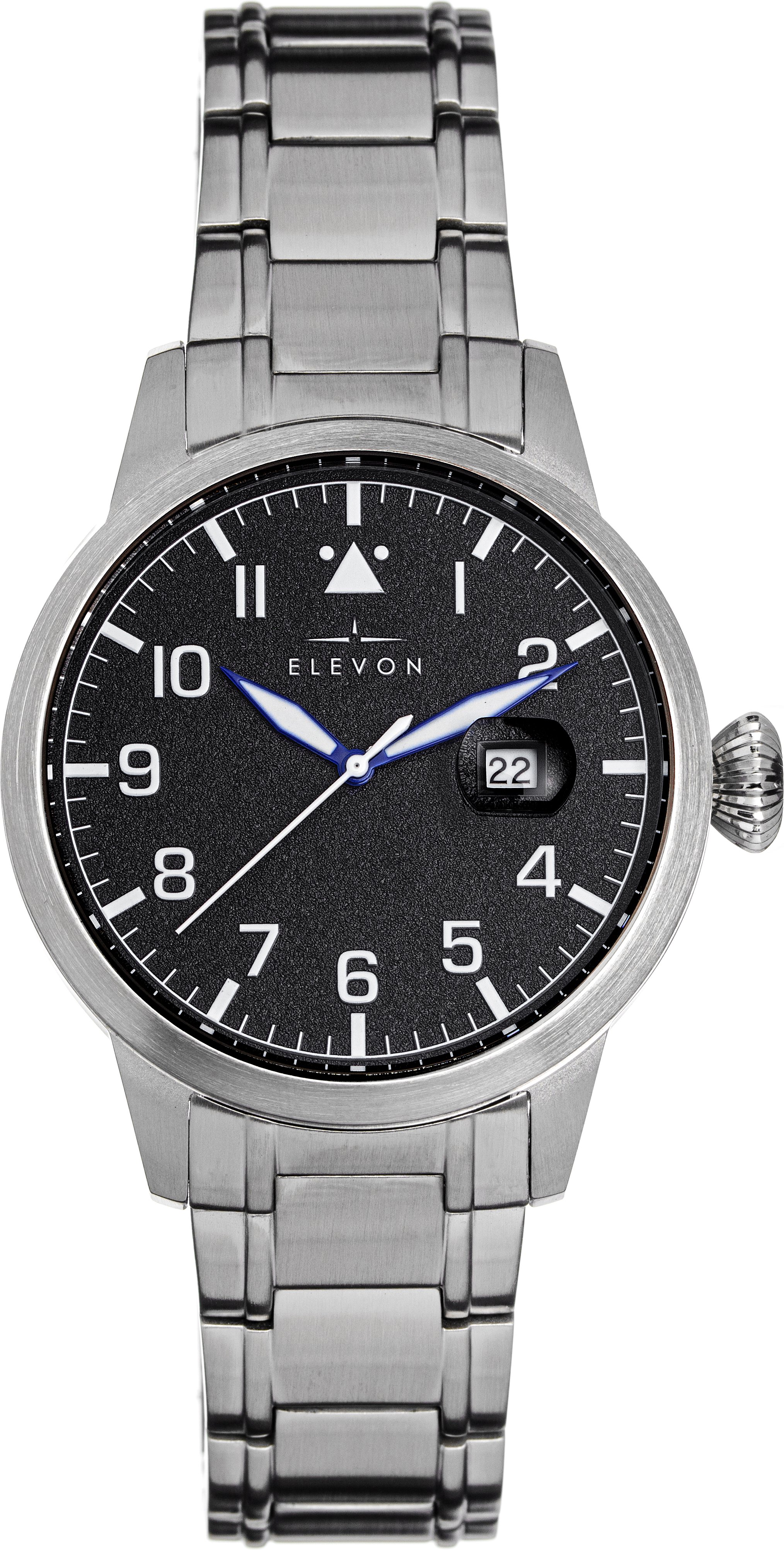 Elevon Stealth-Armbanduhr mit Datum