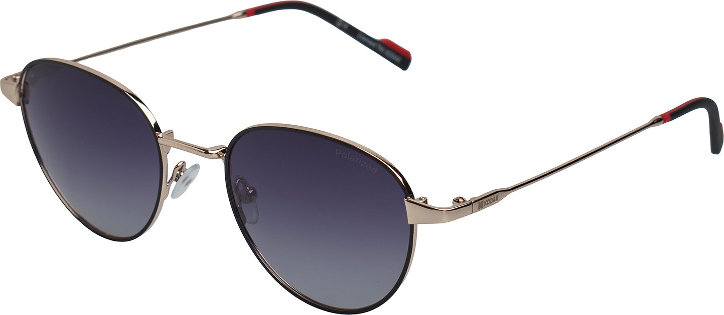 CF90003 Runde polarisierte Sonnenbrille aus Metall für Damen und Herren