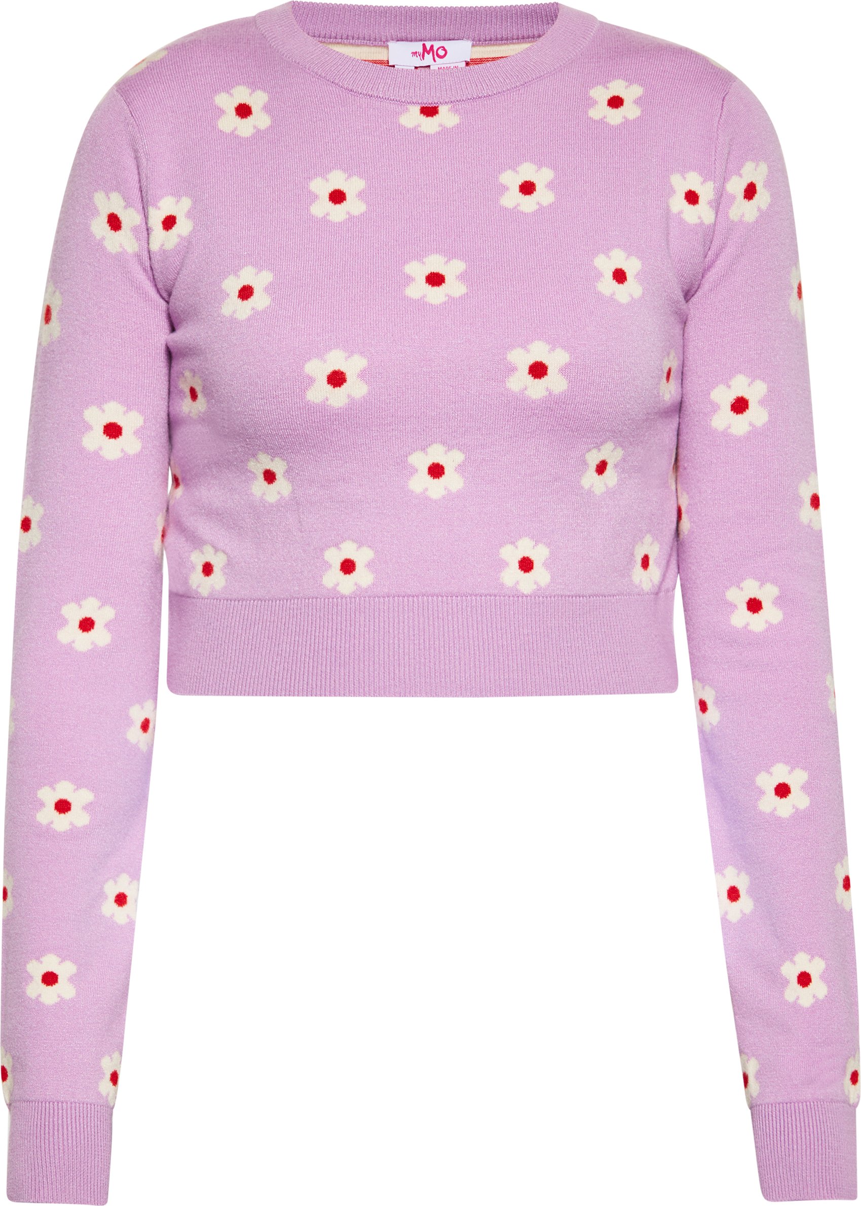 Mymo Zur Seite fahren Damen LILA CREME ROT